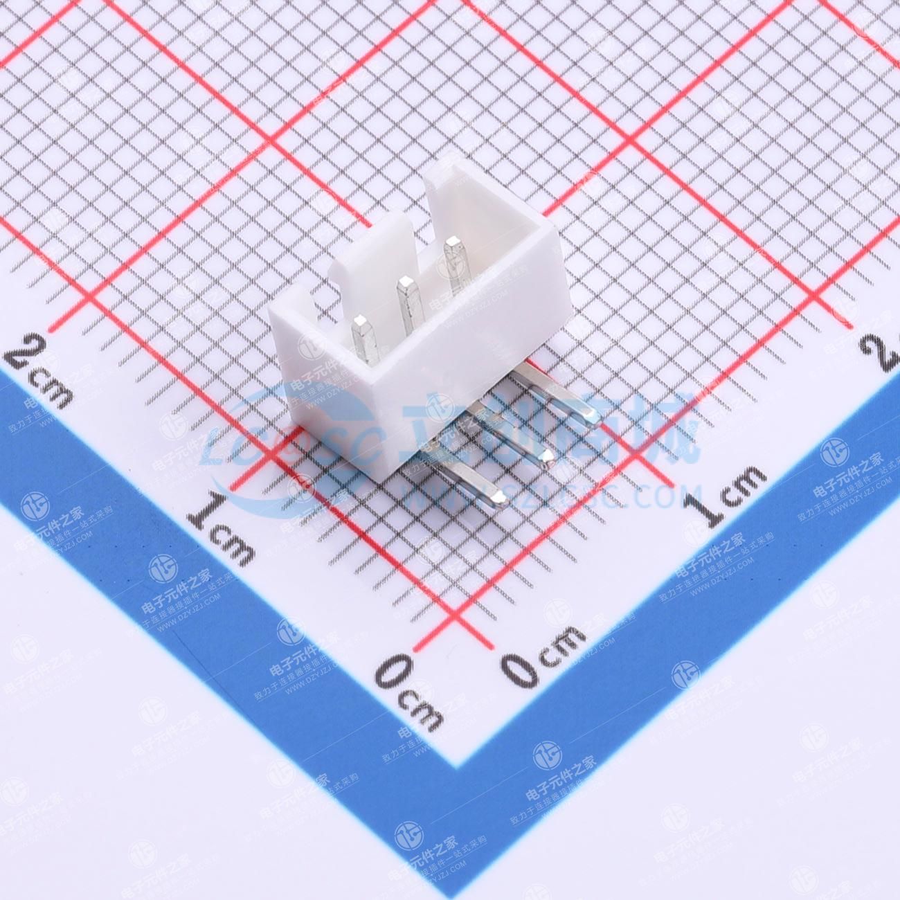 插针结构:1x3P 间距:2.5mm 安装方式:弯插 参考系列:XHB