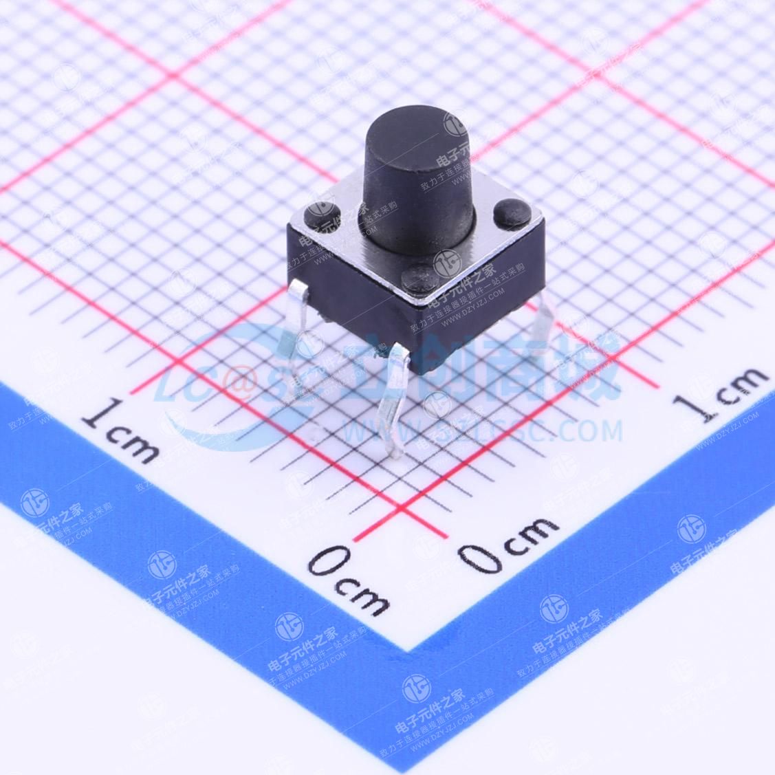 6*6*7mm 直插 轻触开关