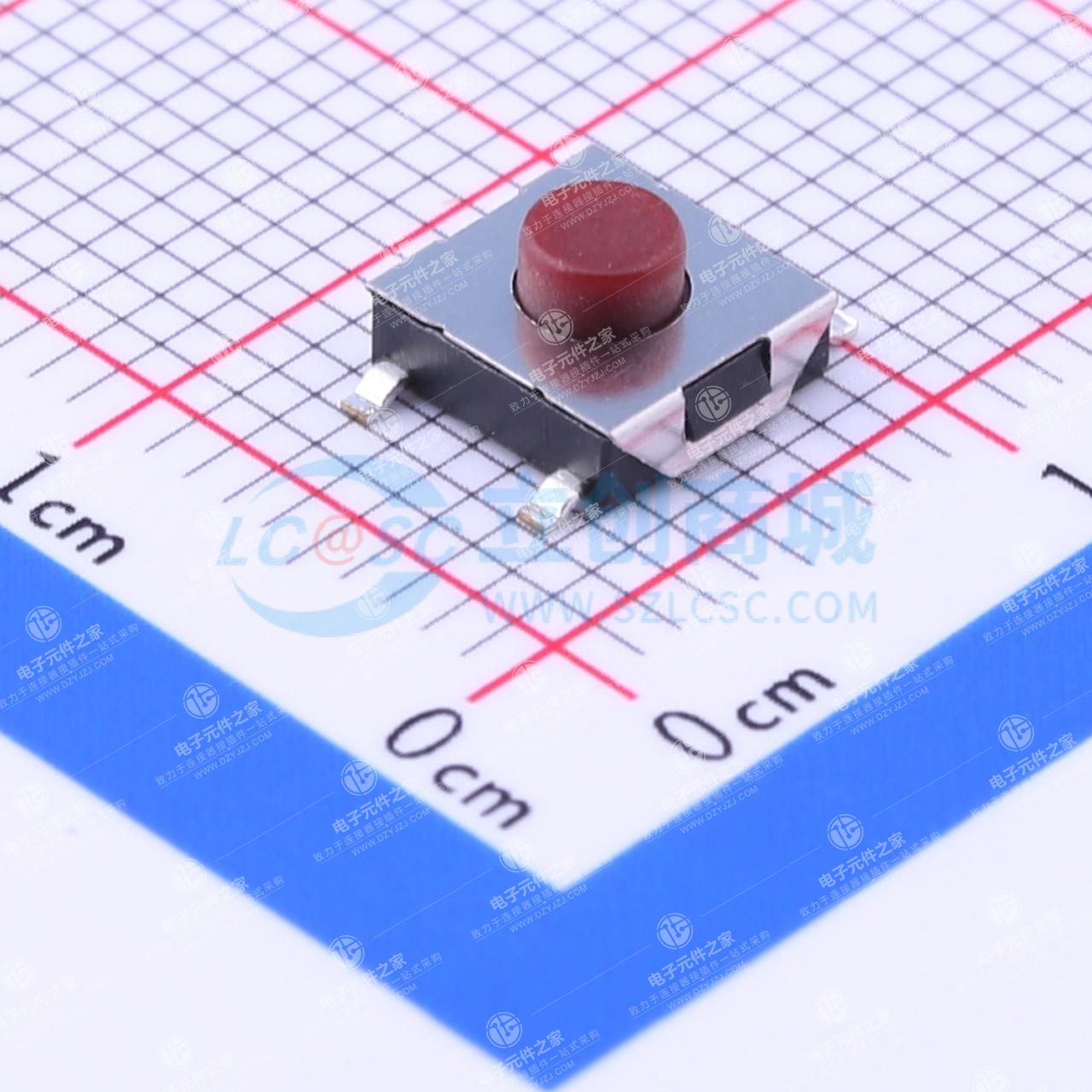 6.6*6.1*3.4mm 立贴 轻触开关