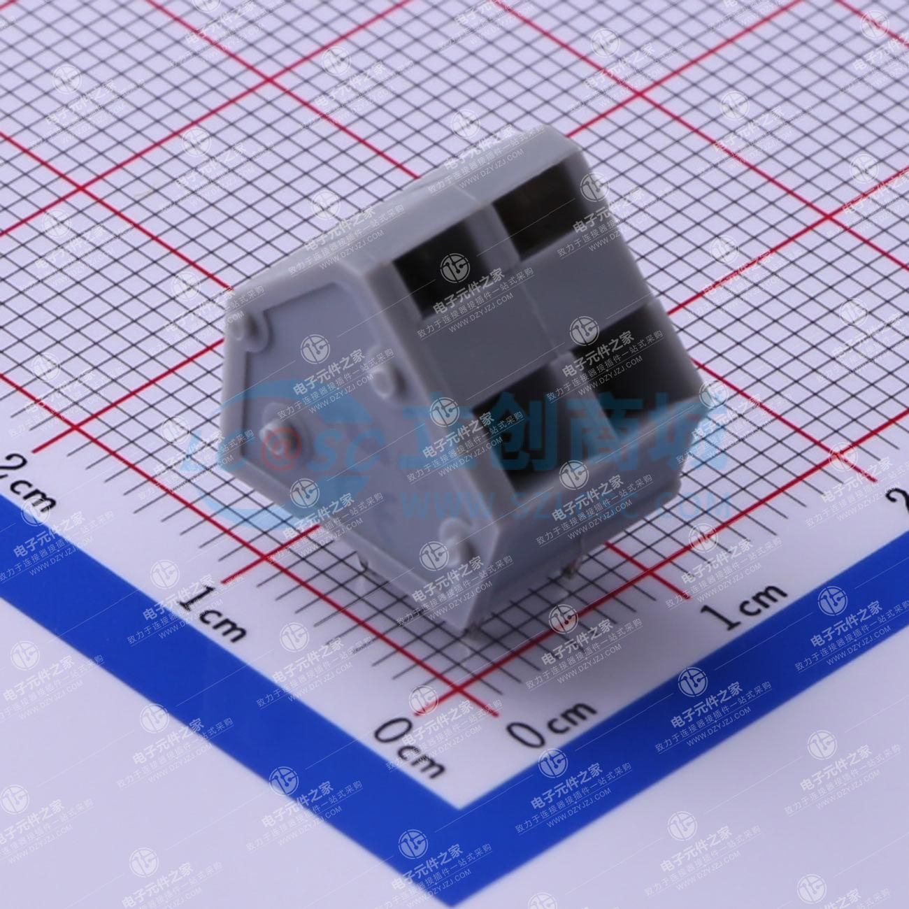 1x2P 5mm 每排P数:2 排数:1