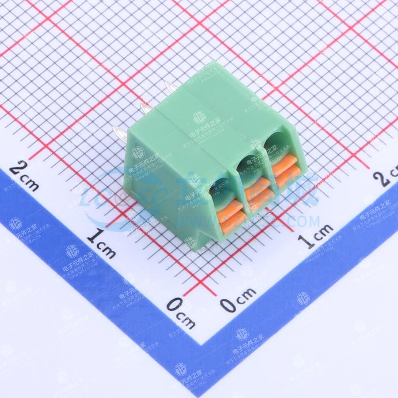 1x3P 3.5mm 每排P数:3 排数:1