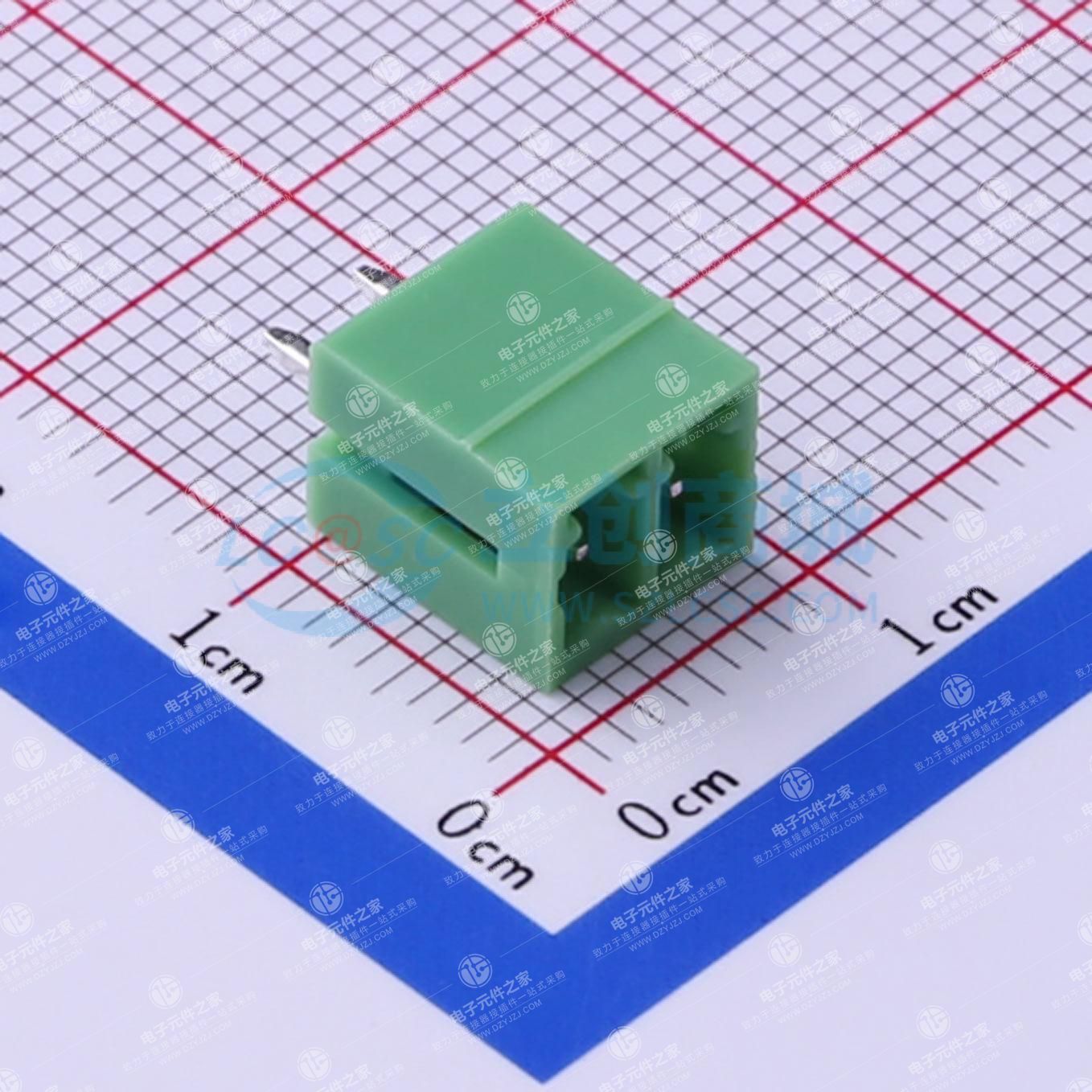 无固定装置 1x2P 3.5mm 排数:1 每排P数:2