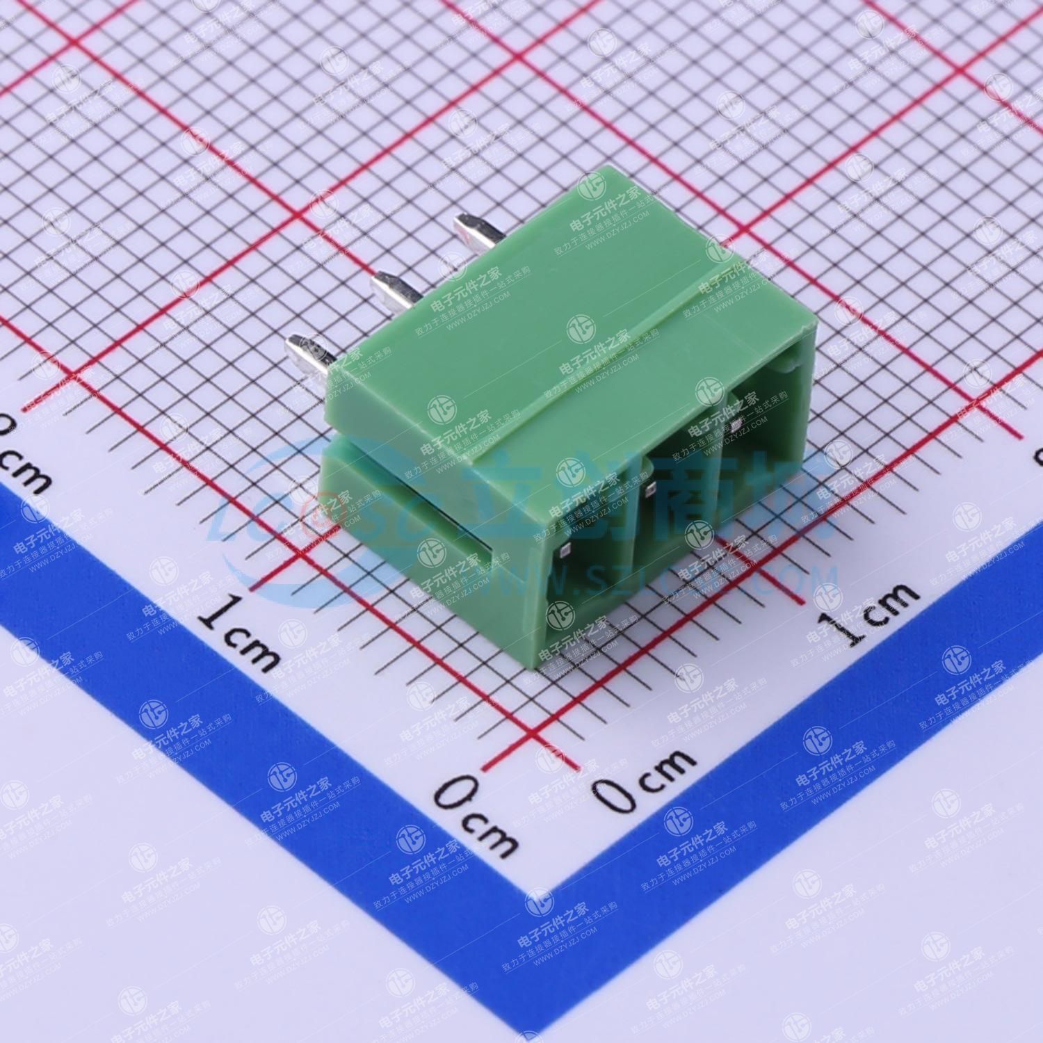 无固定装置 1x3P 3.81mm 排数:1 每排P数:3