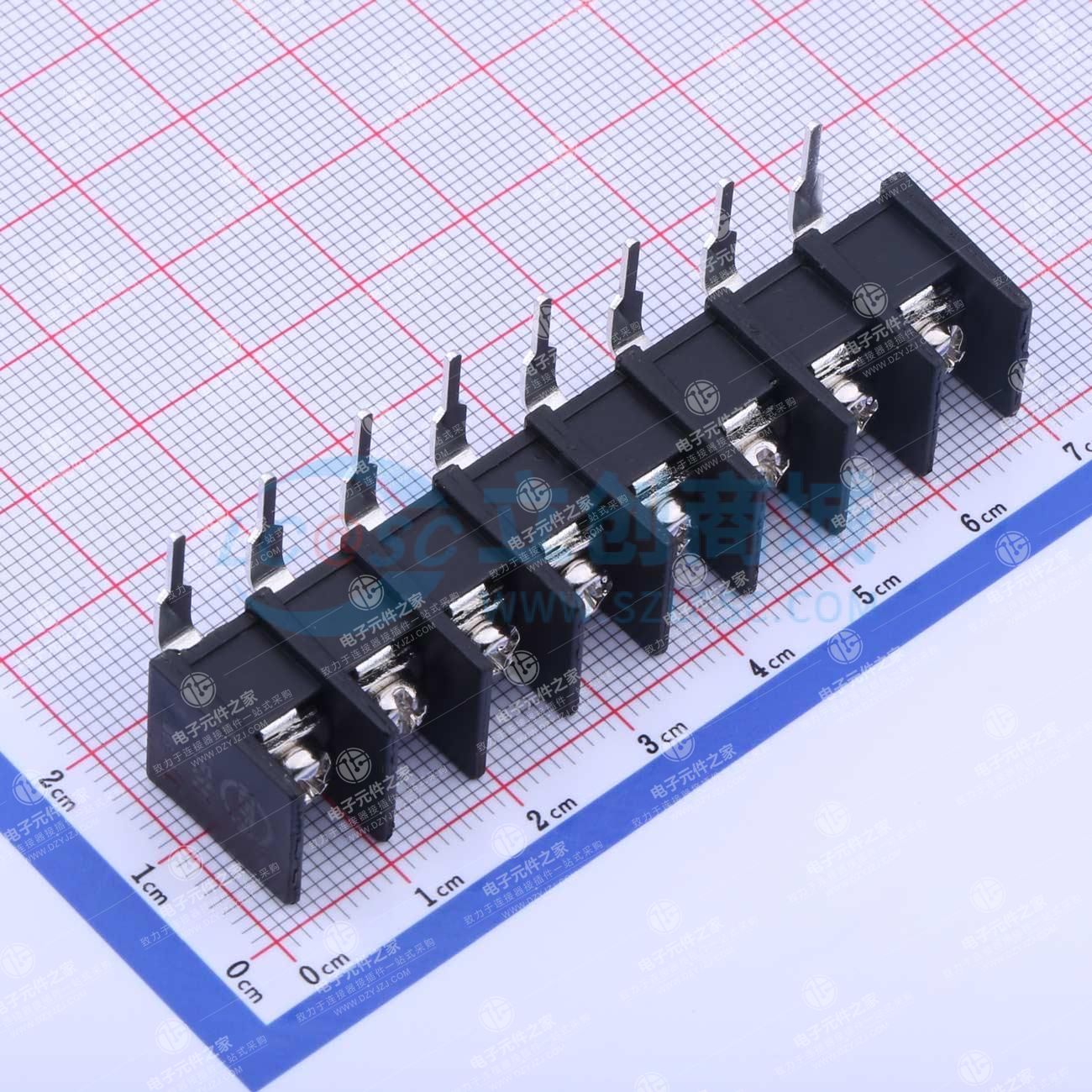 8.25mm 1x8P 弯插 排数:1 每排P数:8
