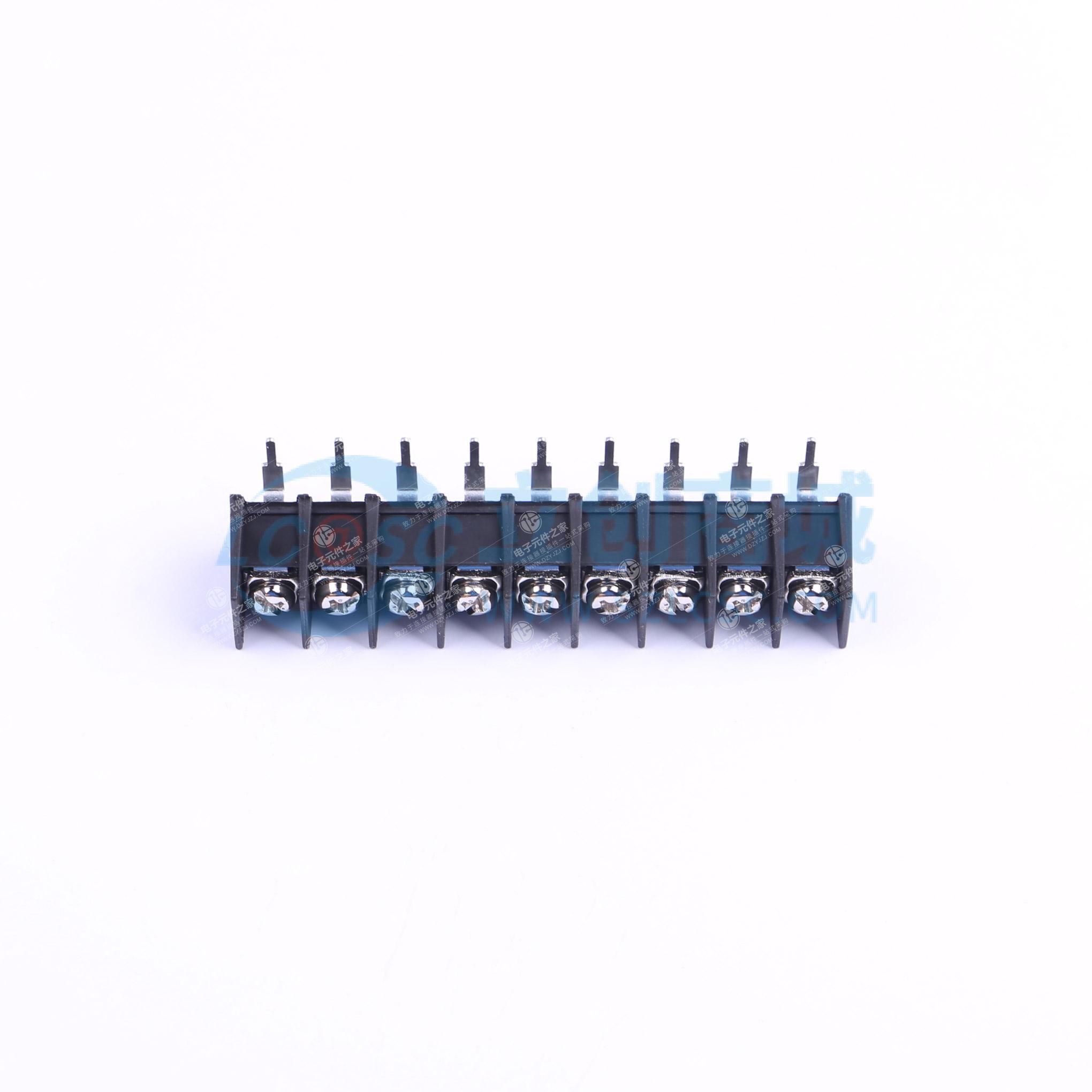 9.5mm 1x9P 弯插 排数:1 每排P数:9
