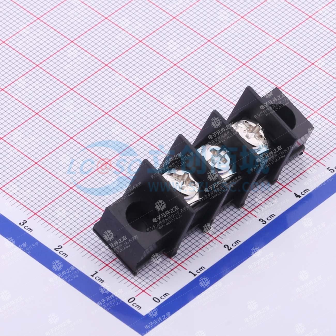 9.5mm 1x3P 直插 边脚 排数:1 每排P数:3