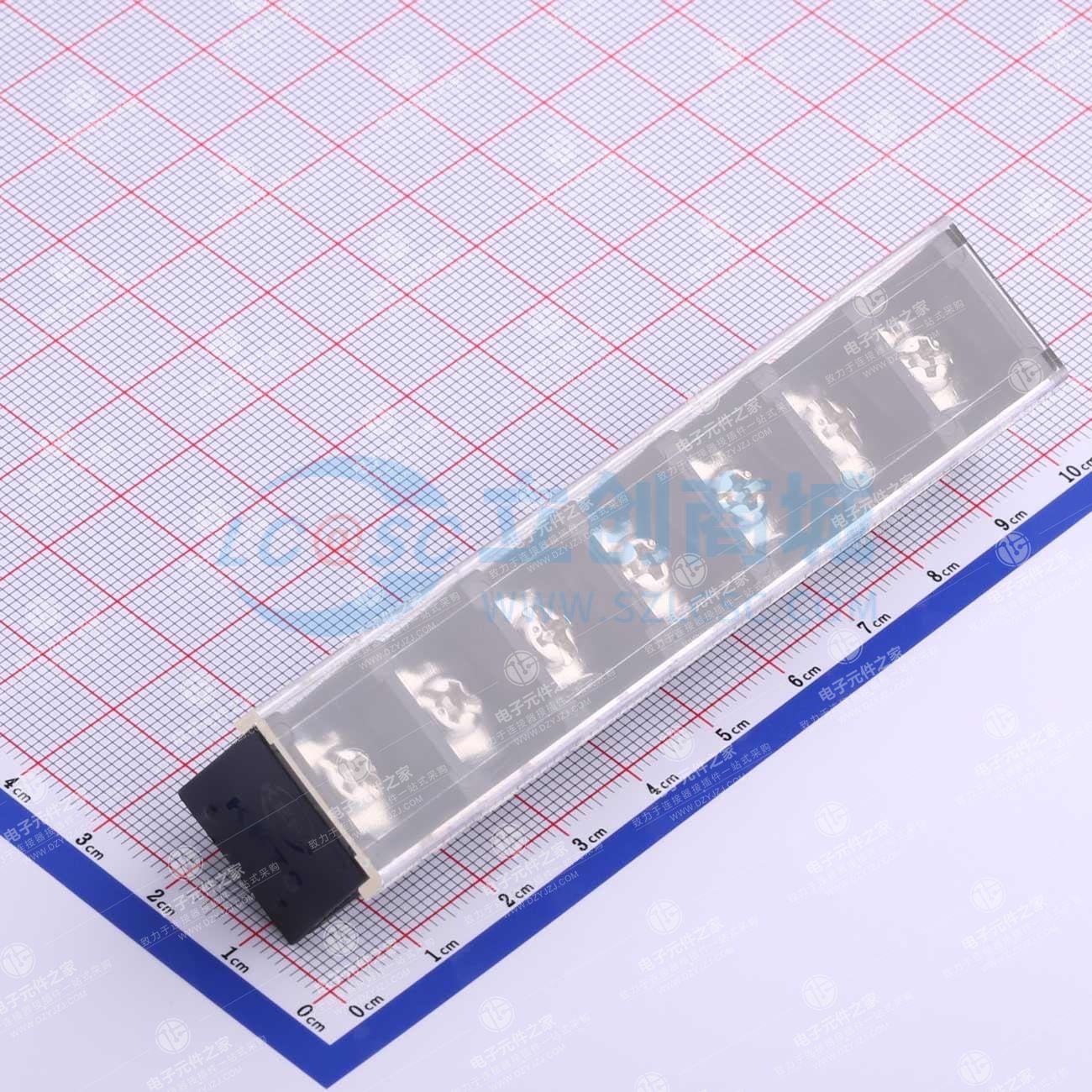 13mm 1x7P 直插 中脚 排数:1 每排P数:7
