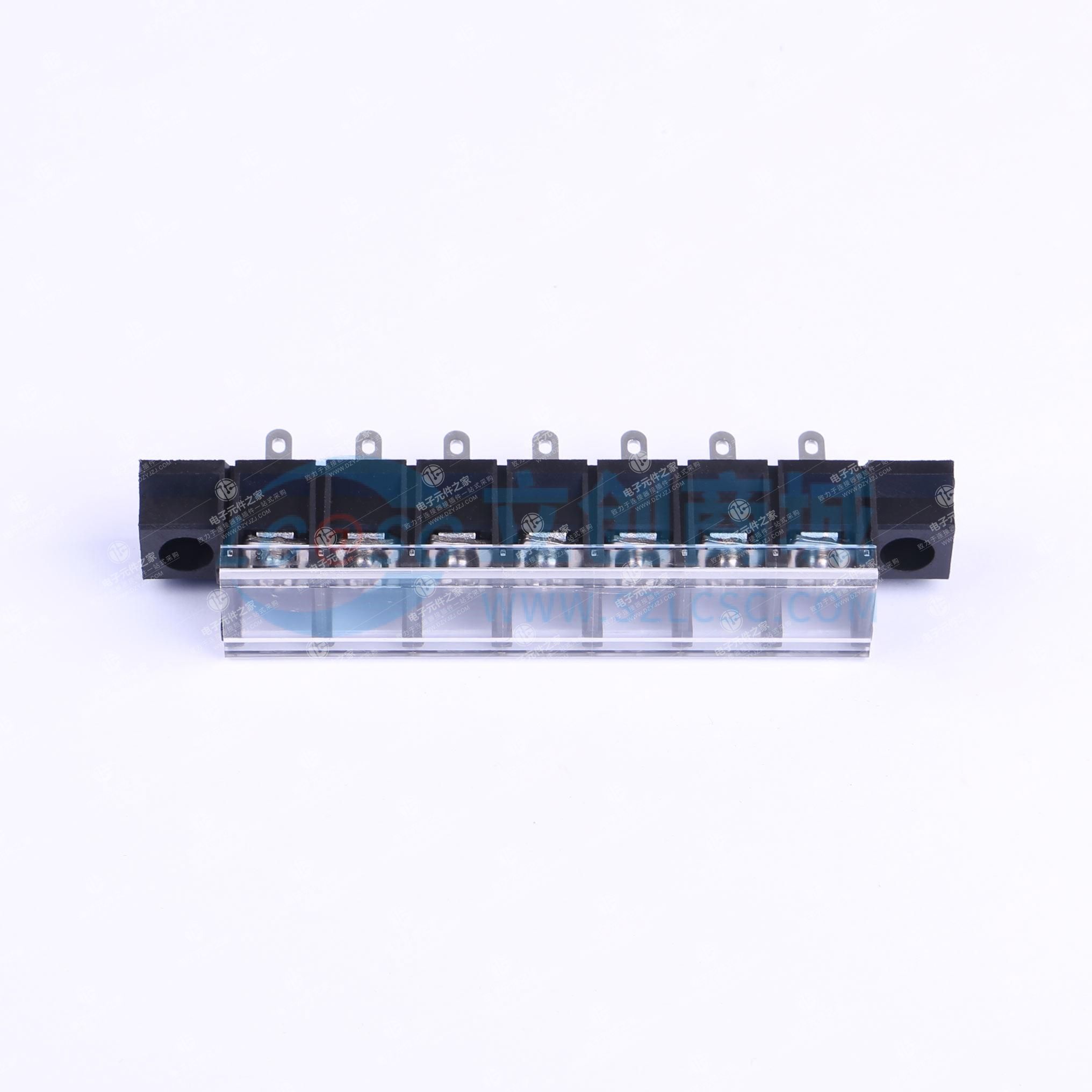 13mm 1x7P 直插 中脚 排数:1 每排P数:7