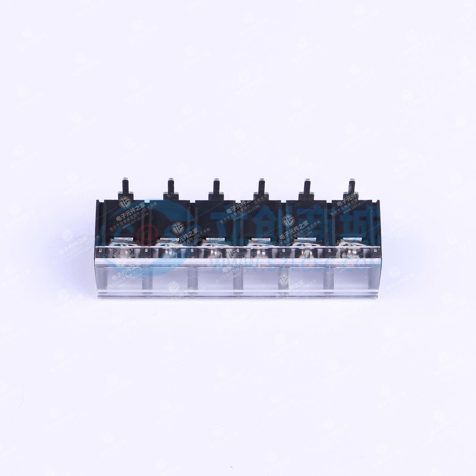 13mm 1x6P 弯插 排数:1 每排P数:6