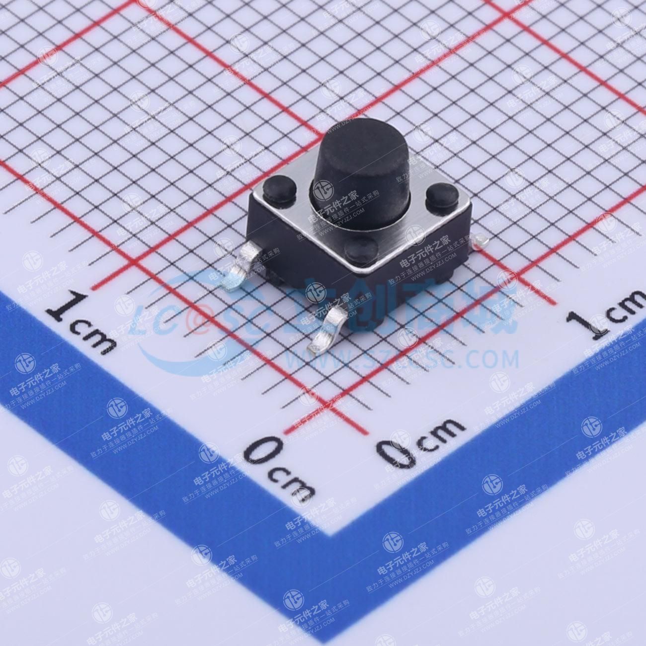 6*6*6mm 立贴 轻触开关