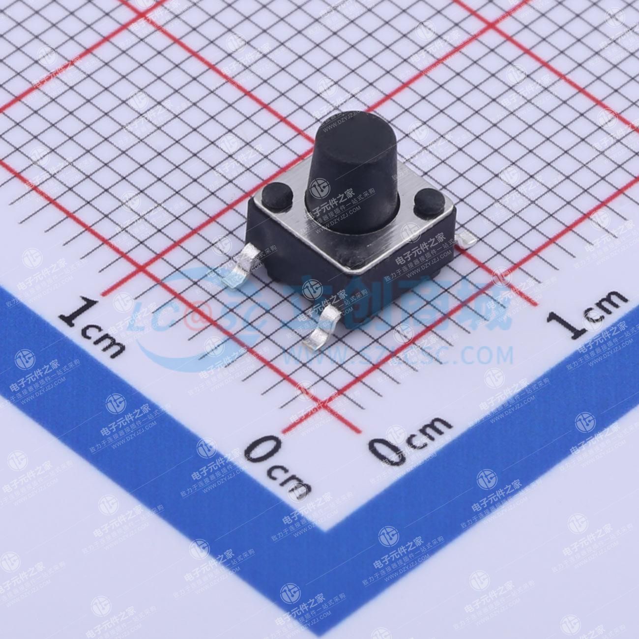 6*6*7mm 立贴 轻触开关