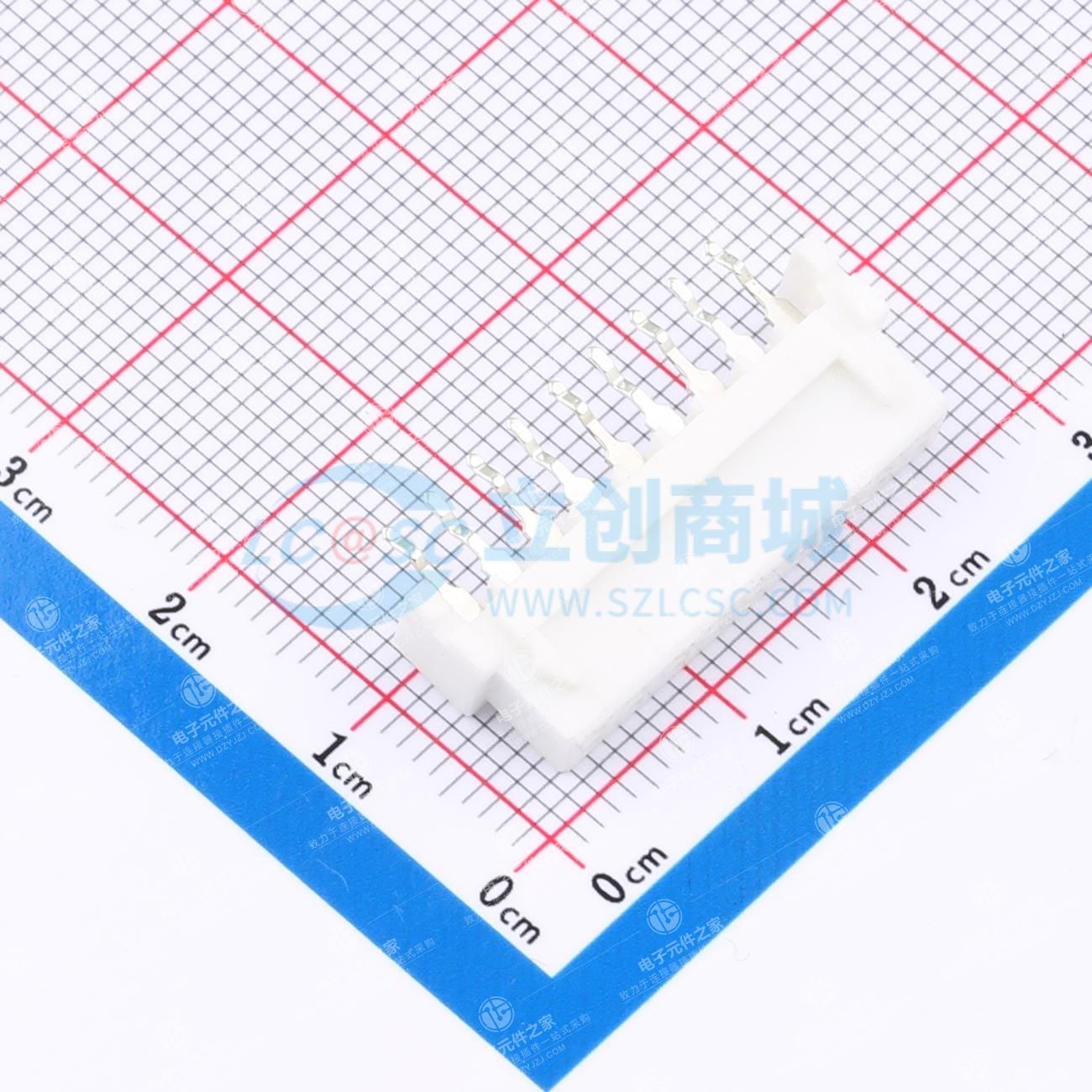 PIN:9P 间距:2.5mm 直插