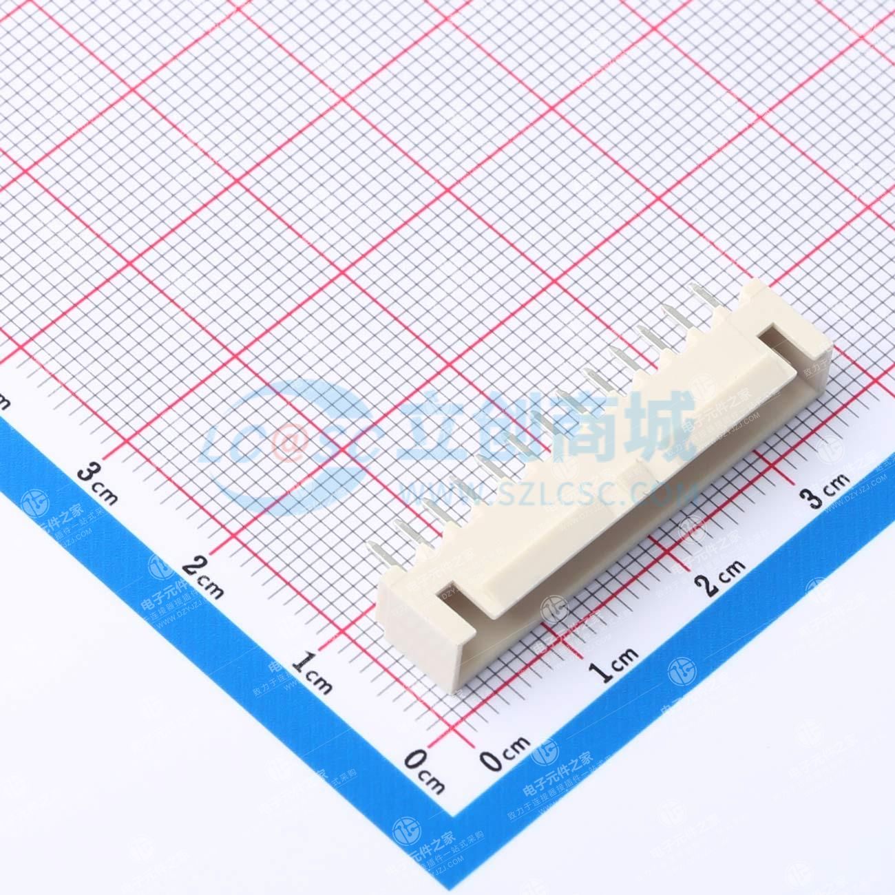米色 1x13P 间距:2.54mm 直插