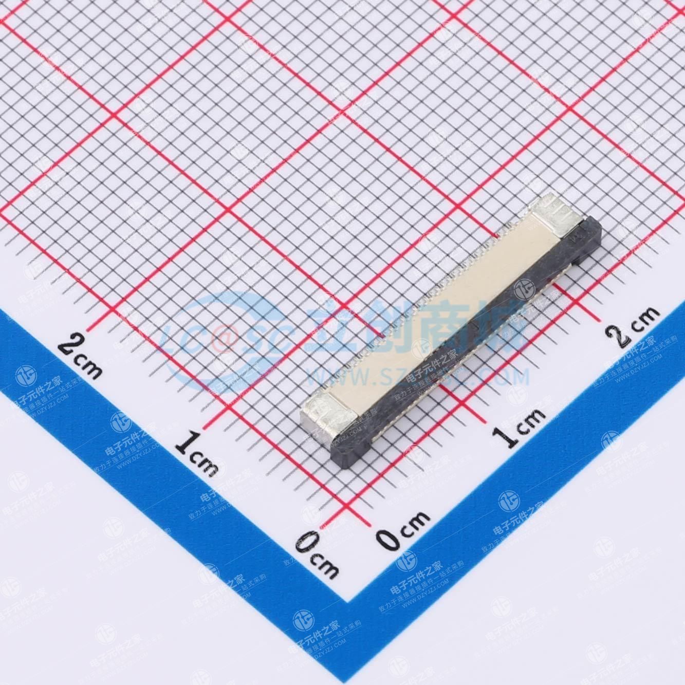 抽屉式 下接 P数:34P 间距:0.5mm