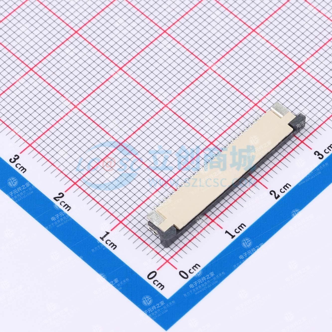 抽屉式 上接 P数:24P 间距:1mm