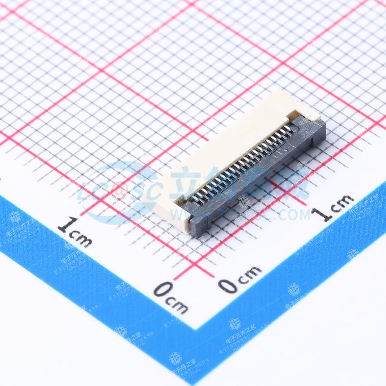 翻盖式 下接 P数:21P 间距:0.5mm
