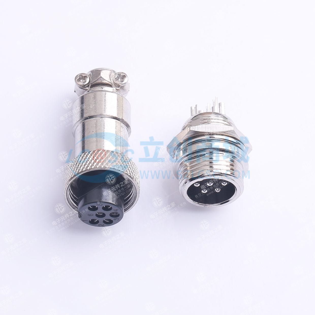 2件套 GX12连接器