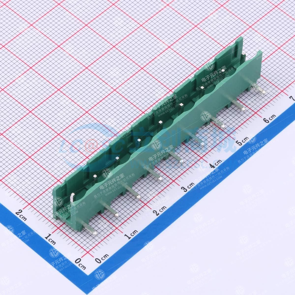 卡扣固定 1x9P 7.62mm 排数:1 每排P数:9 停产
