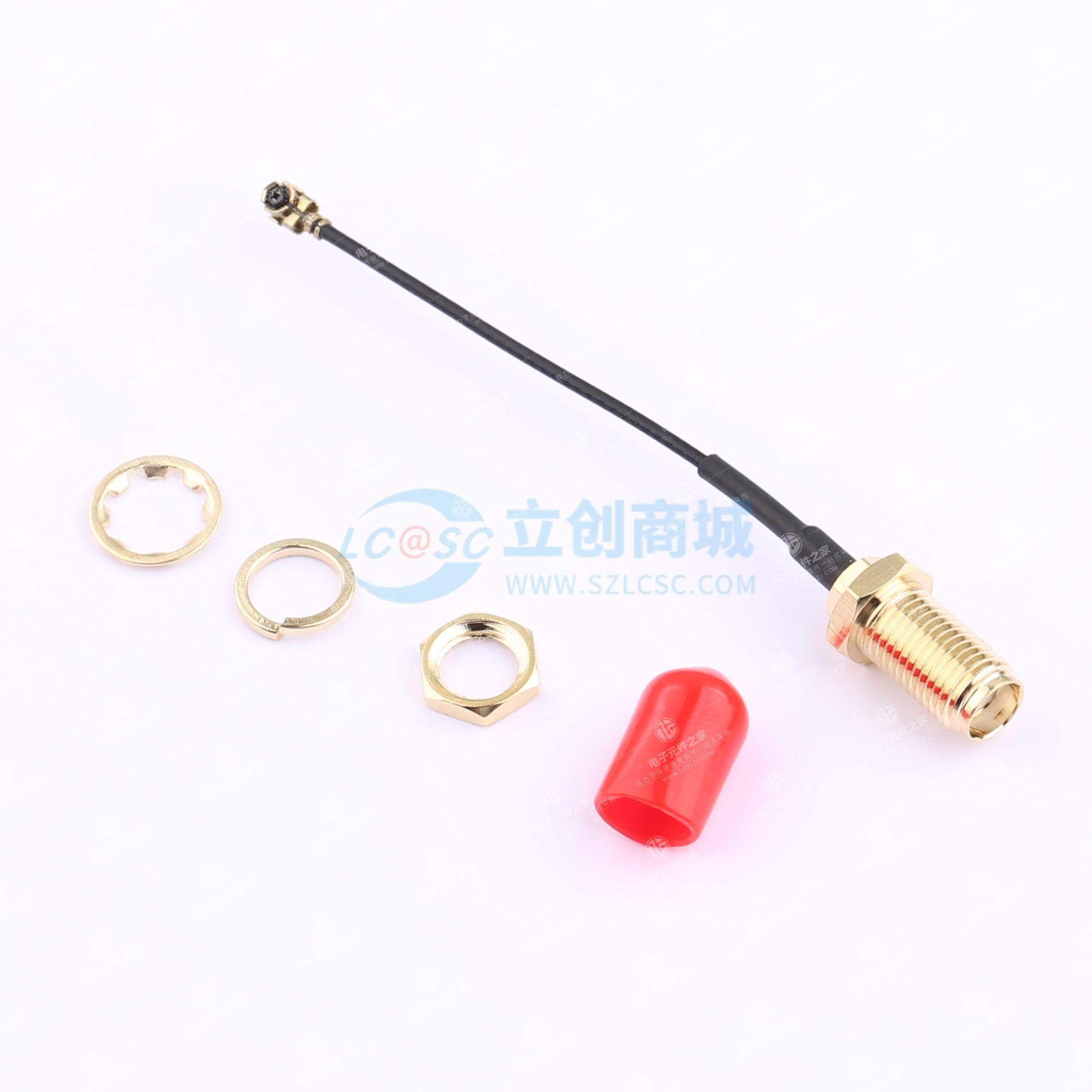 五件套 I-PEX 1.13转SMA母头射频连接线