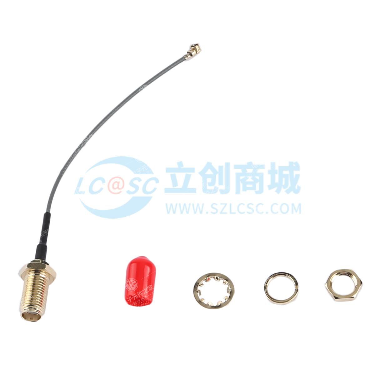 五件套 SMA转SMA射频连接线，1.13mm线径