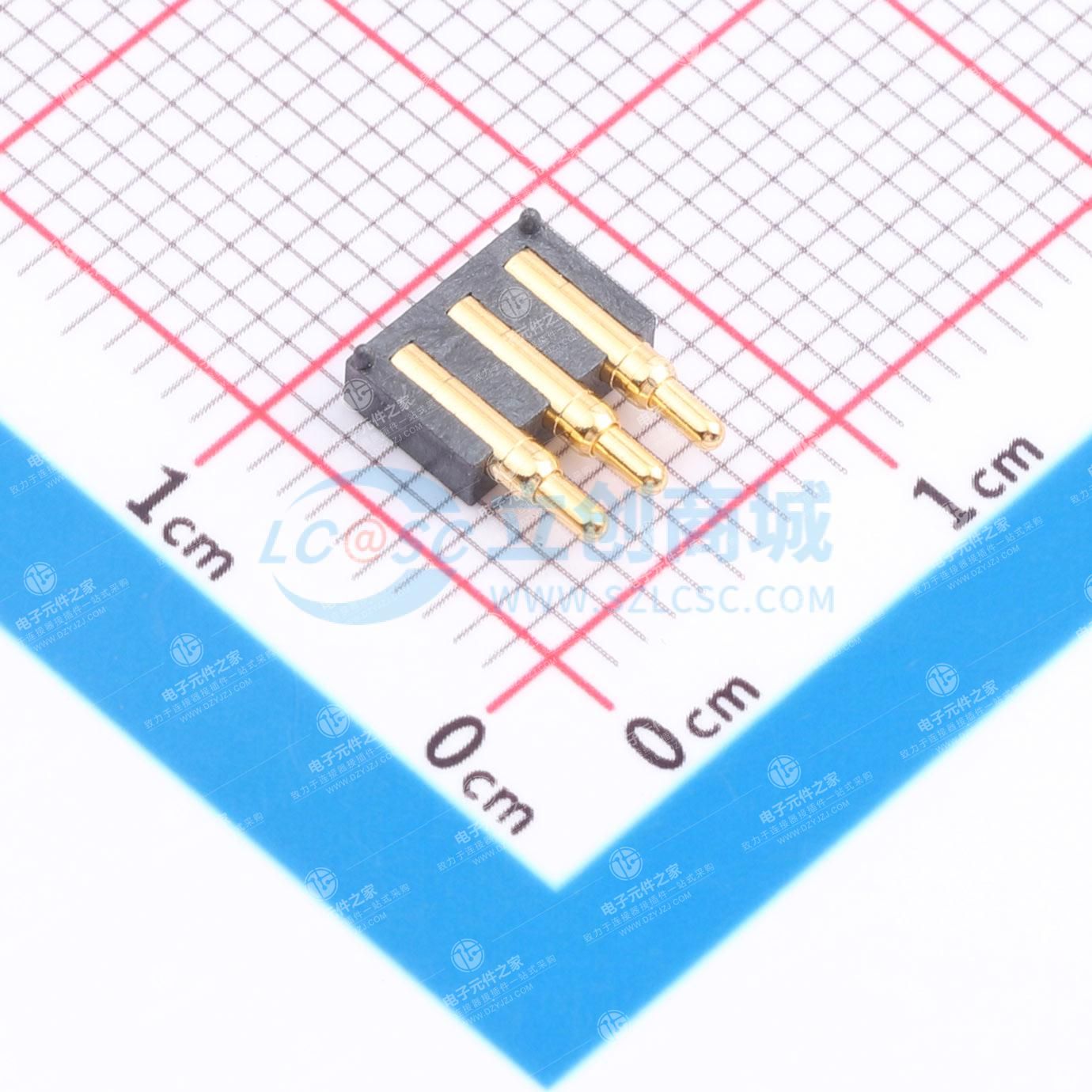 KZF03P03UM01-R Pogo Pin弹针顶针弹簧针探针连接器