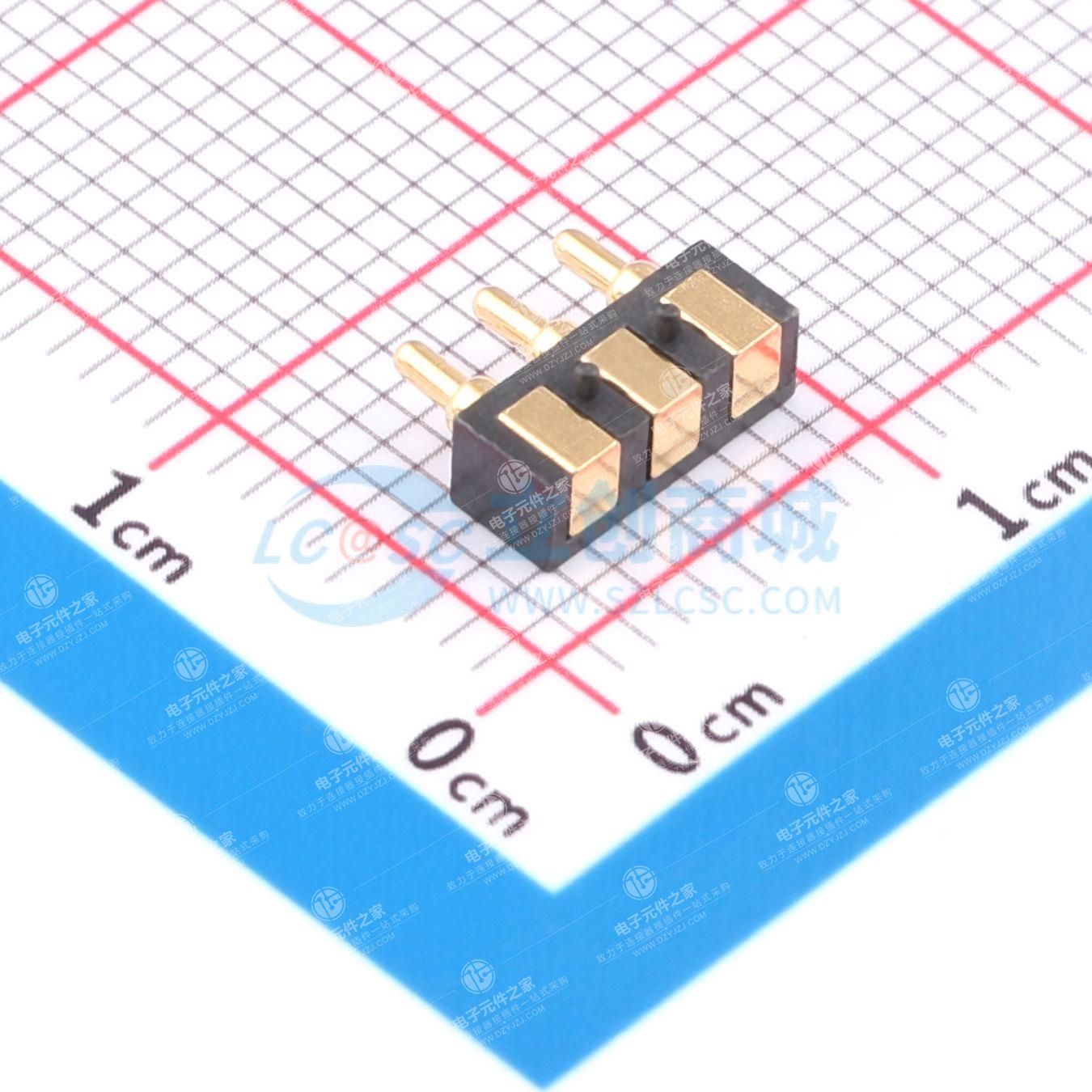 KZF03P03UMT2-R Pogo Pin弹针顶针弹簧针探针连接器