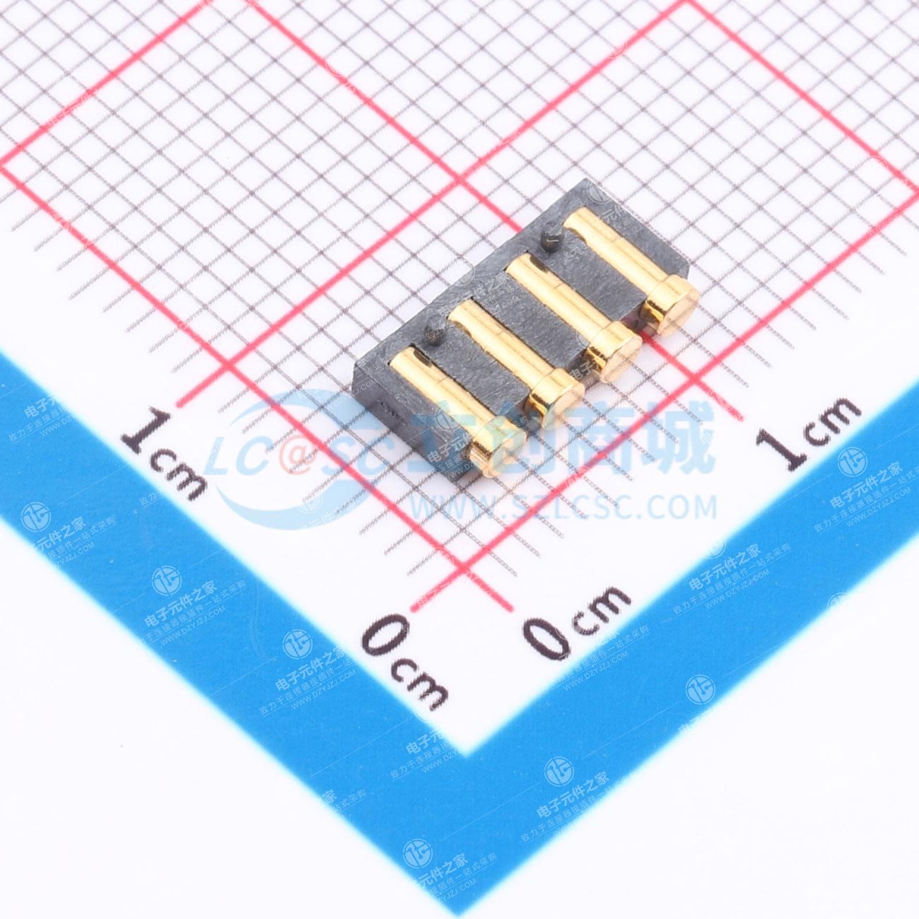 KZF04P05U002-R Pogo Pin弹针顶针弹簧针探针连接器