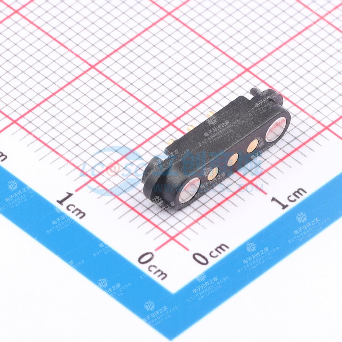 KZM03P03UFT2-B Pogo Pin弹针顶针弹簧针探针磁吸连接器