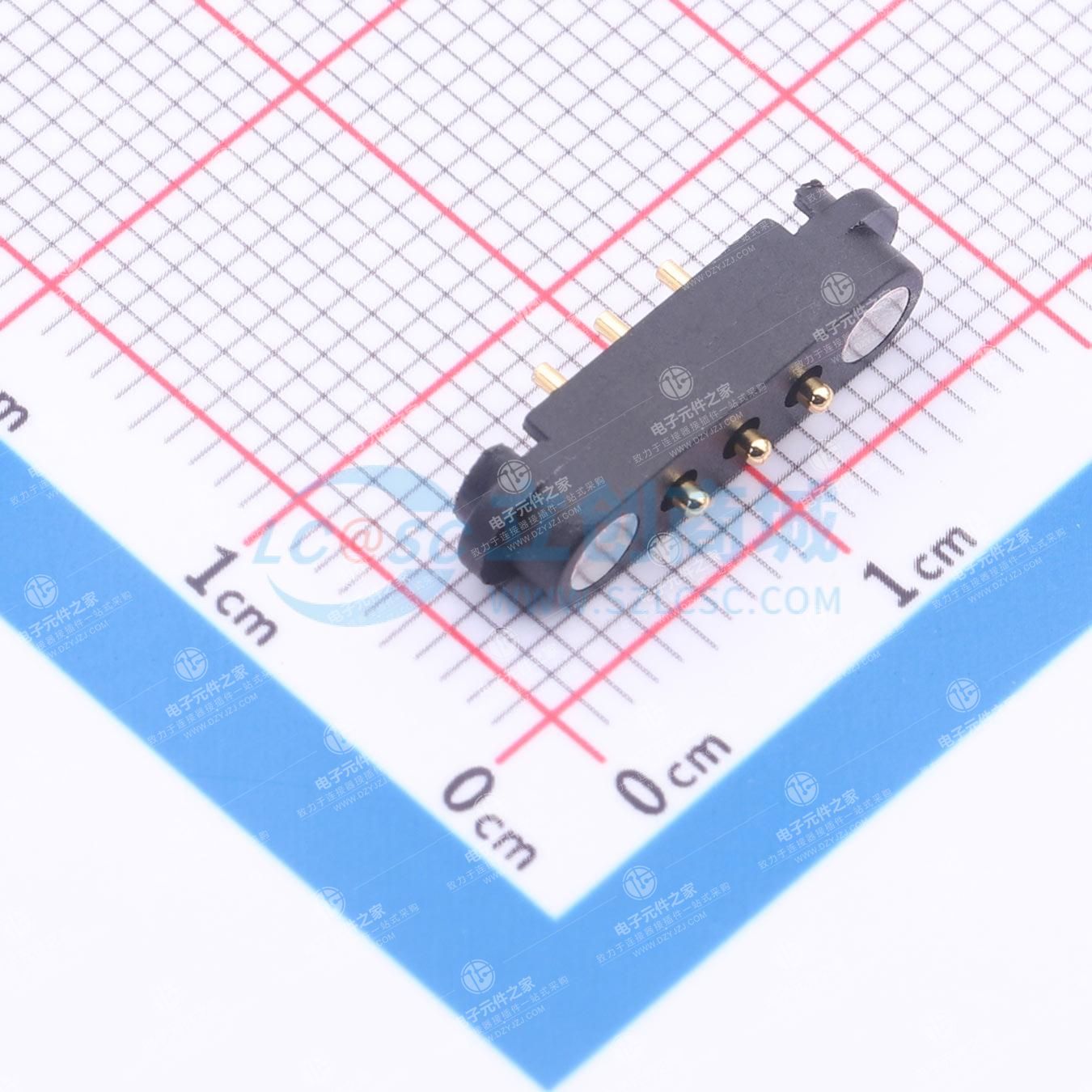 KZM03P03UMT2-B Pogo Pin弹针顶针弹簧针探针磁吸连接器