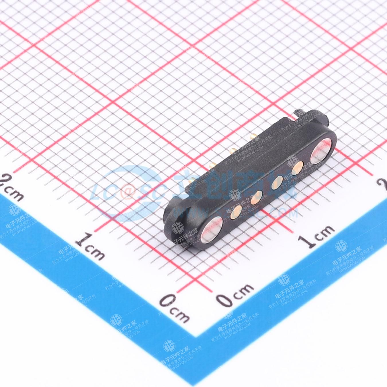 KZM04P03UFT2-B Pogo Pin弹针顶针弹簧针探针磁吸连接器