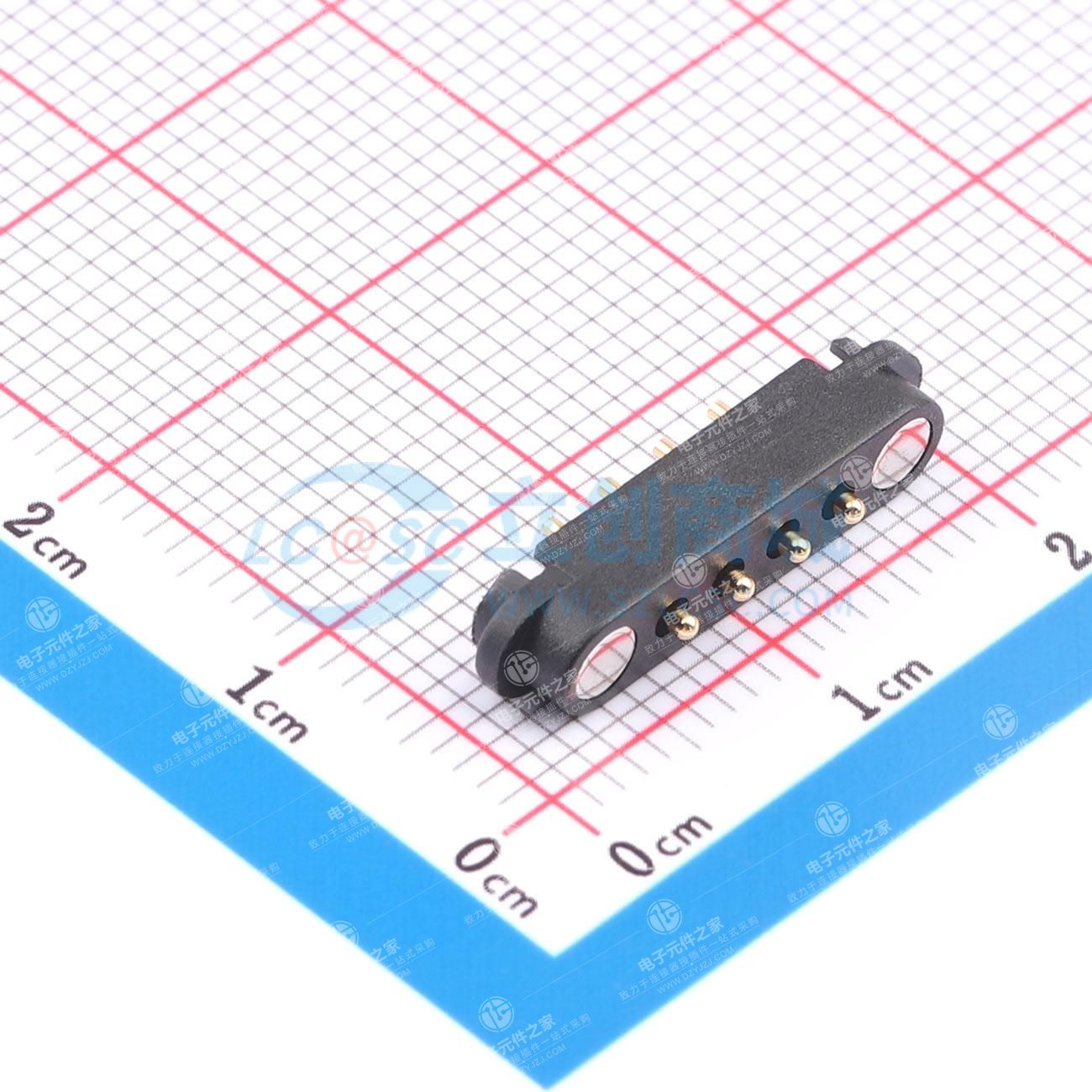 KZM04P03UMT2-B Pogo Pin弹针顶针弹簧针探针磁吸连接器