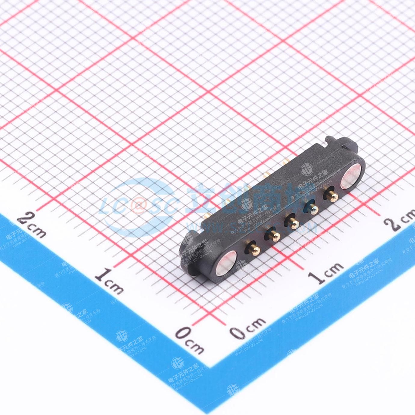 KZM05P03UMT2-B Pogo Pin弹针顶针弹簧针探针磁吸连接器