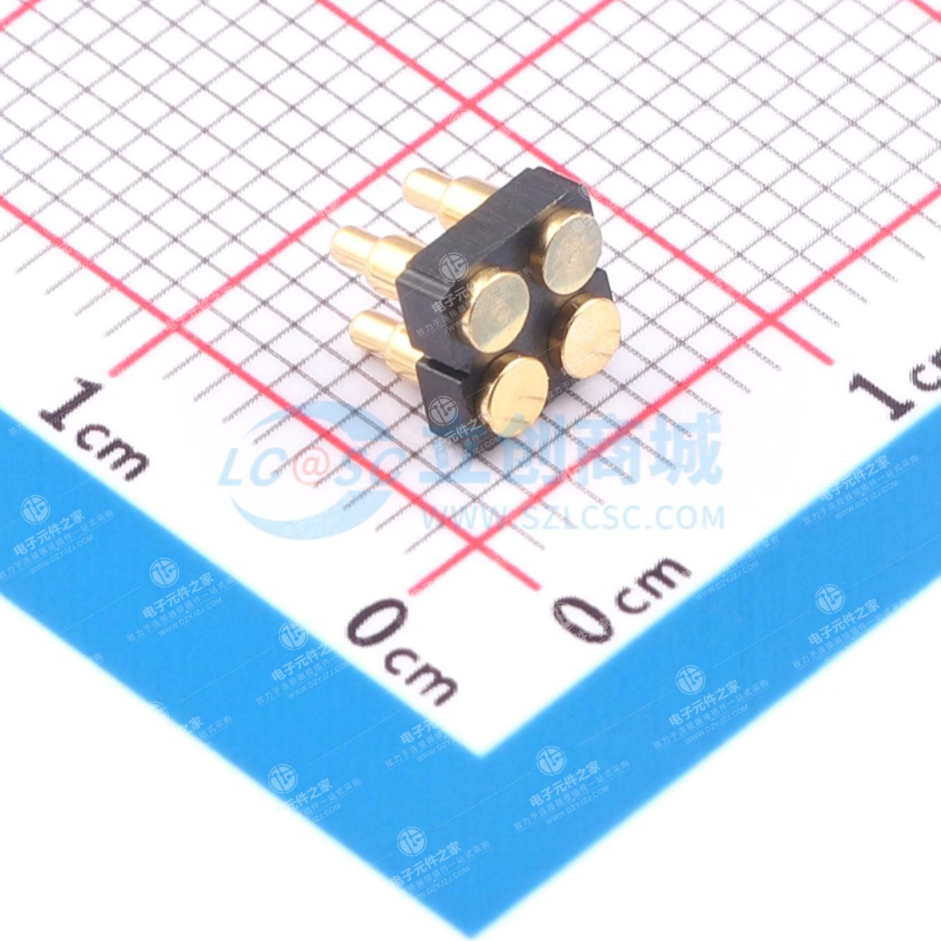 KZR04P05U002-R Pogo Pin弹针顶针弹簧针探针连接器
