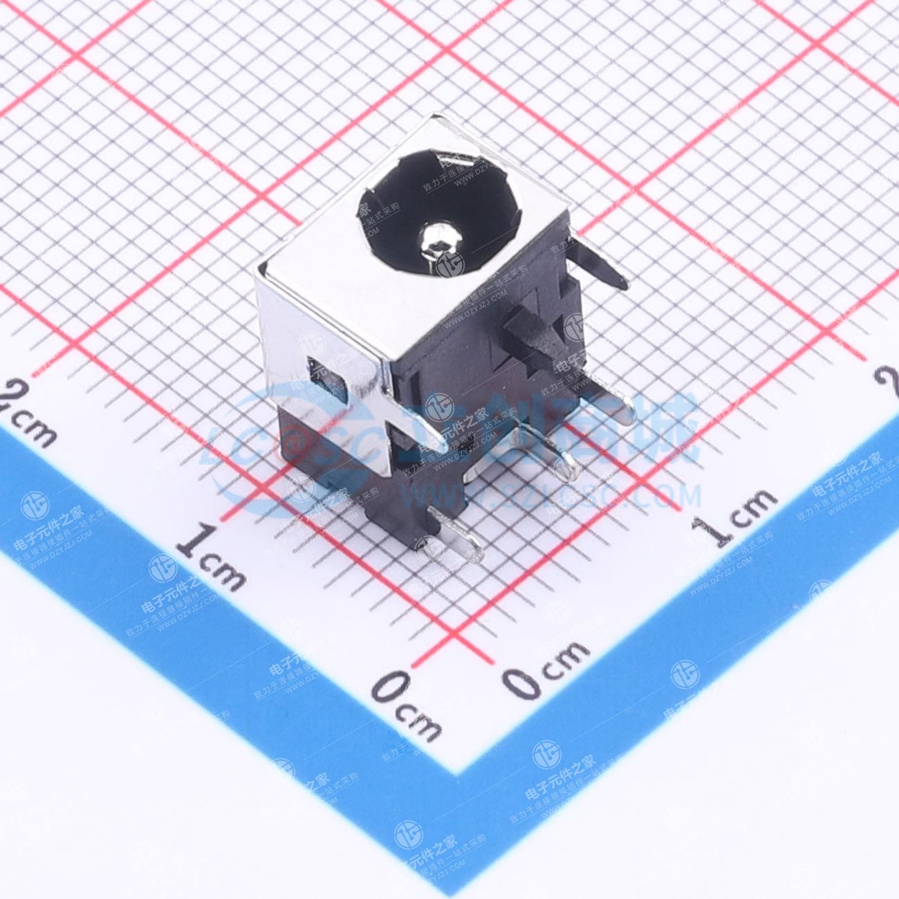 DC电源插座 内径:2mm 外径:5.9mm