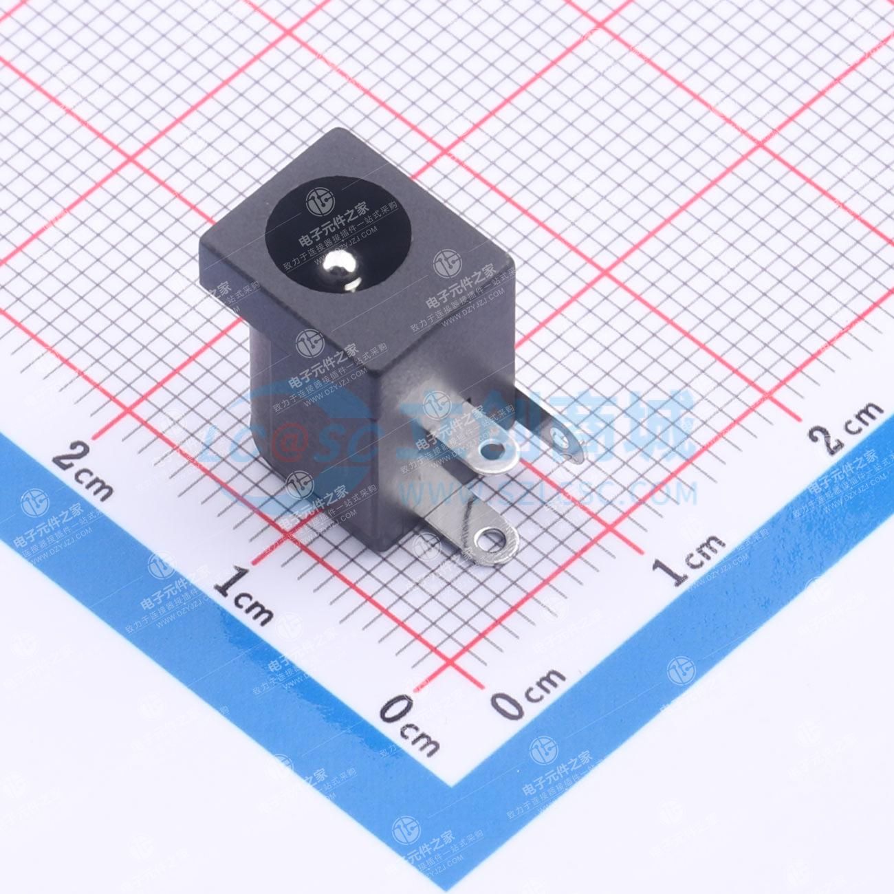 DC电源插座 内径:2.5mm 外径:6.3mm