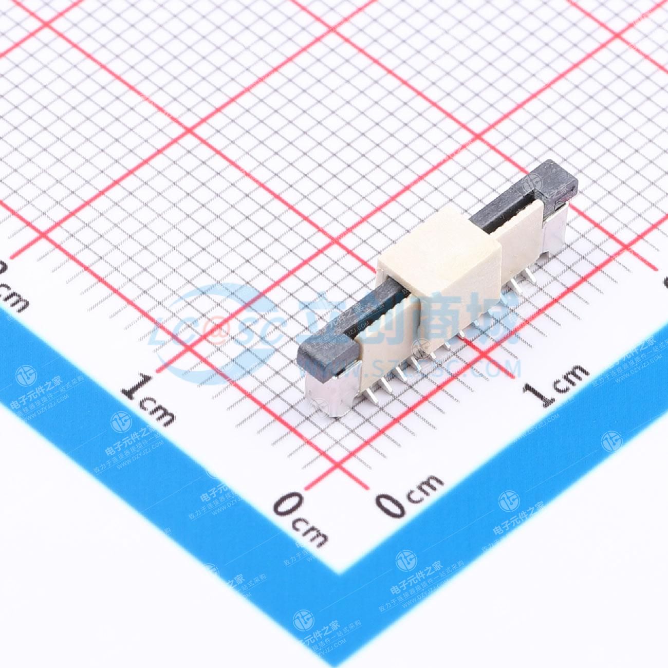 抽屉式 单侧触点/垂直 P数:24P 间距:0.5mm