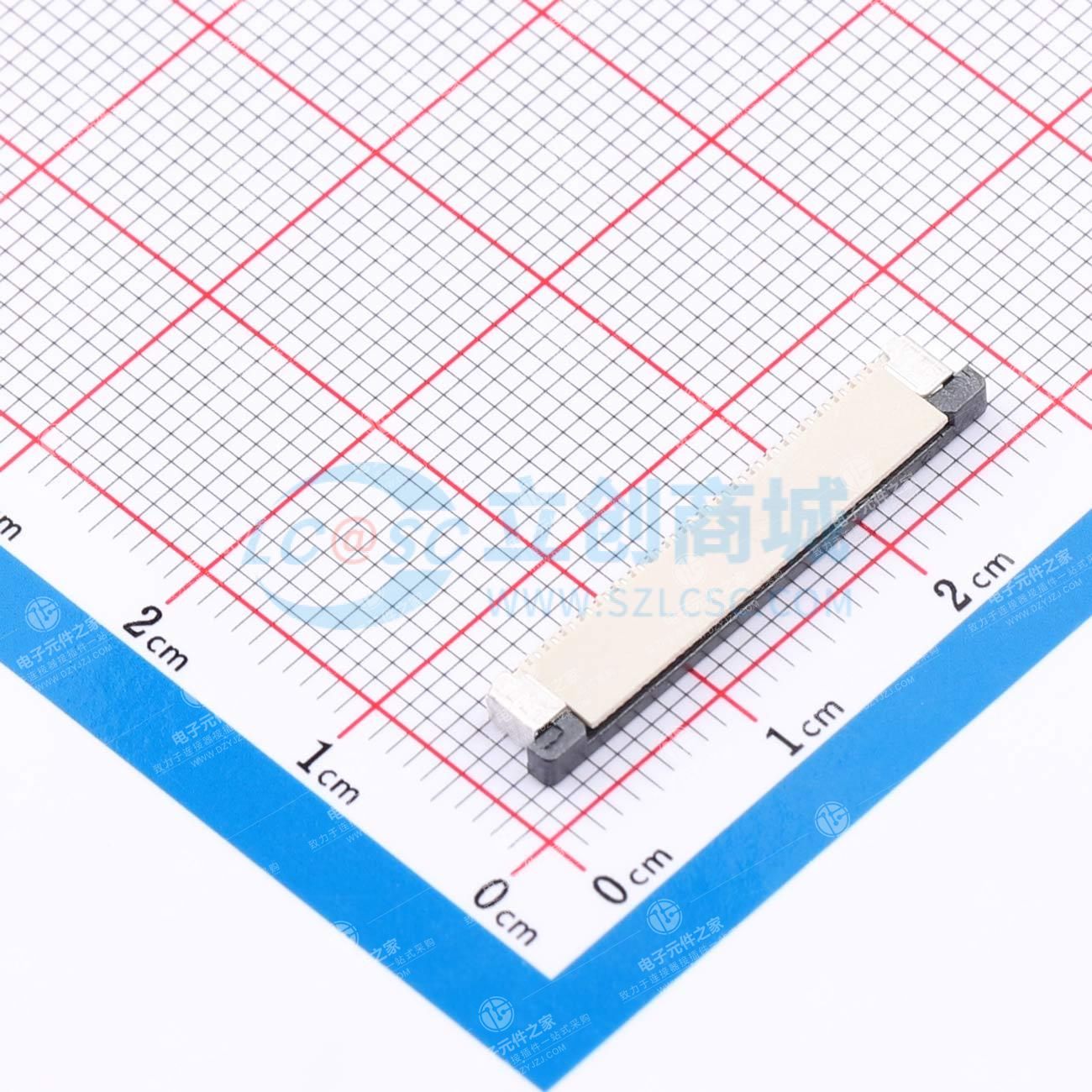 抽屉式 上接 P数:20P 间距:1mm