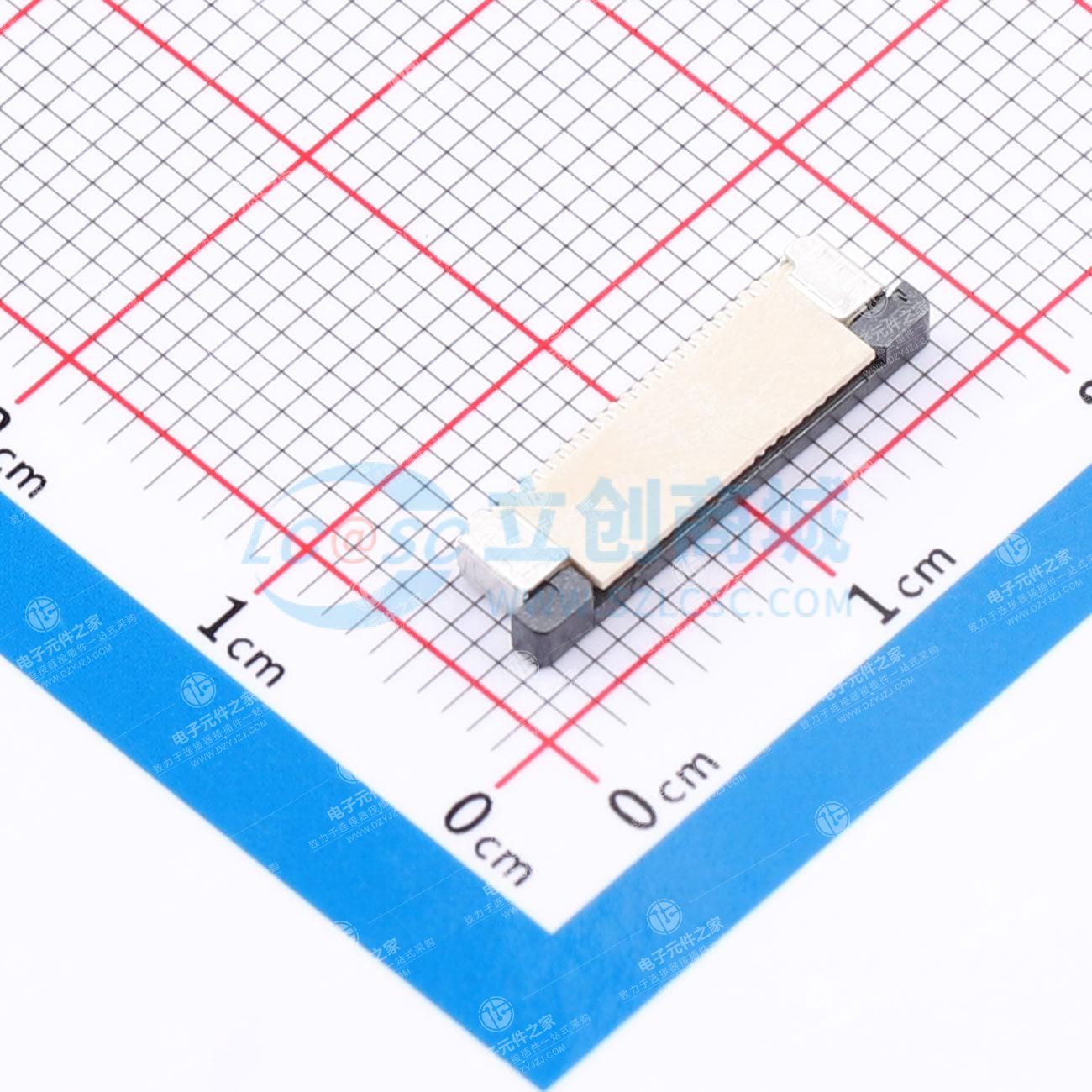 抽屉式 上接 P数:22P 间距:0.5mm