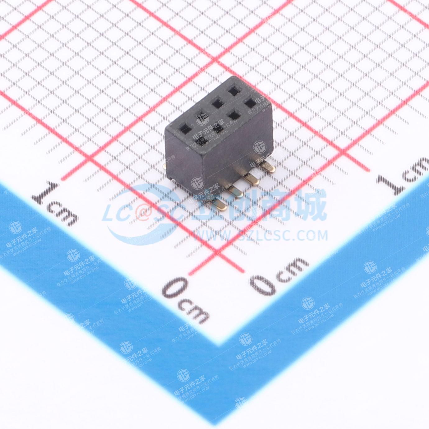 2x4P 间距:1.27mm