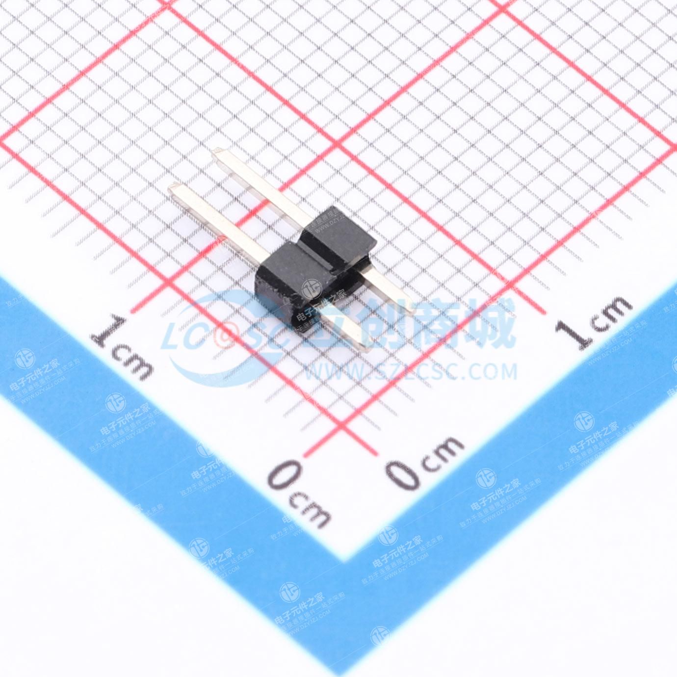 1x2P 间距:2.54mm 方针