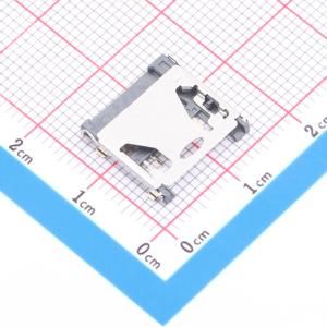 翻盖式 MicroSD卡(TF卡) 卡座