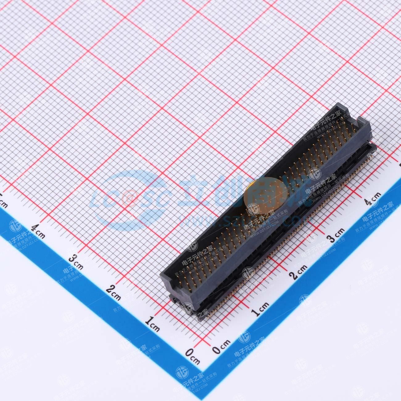 PIN:140P 间距:1.27mm 立贴