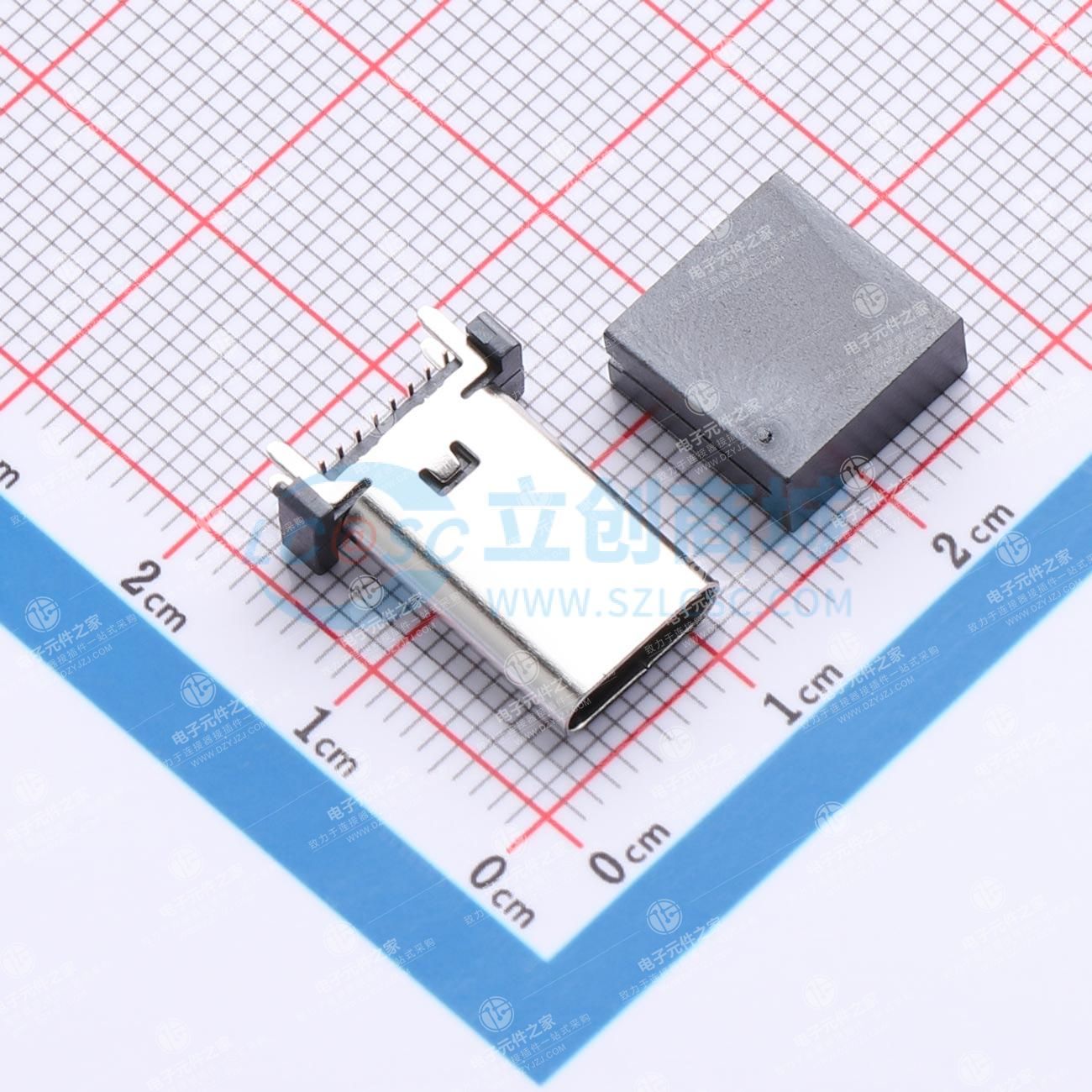 Type-C 母 立贴