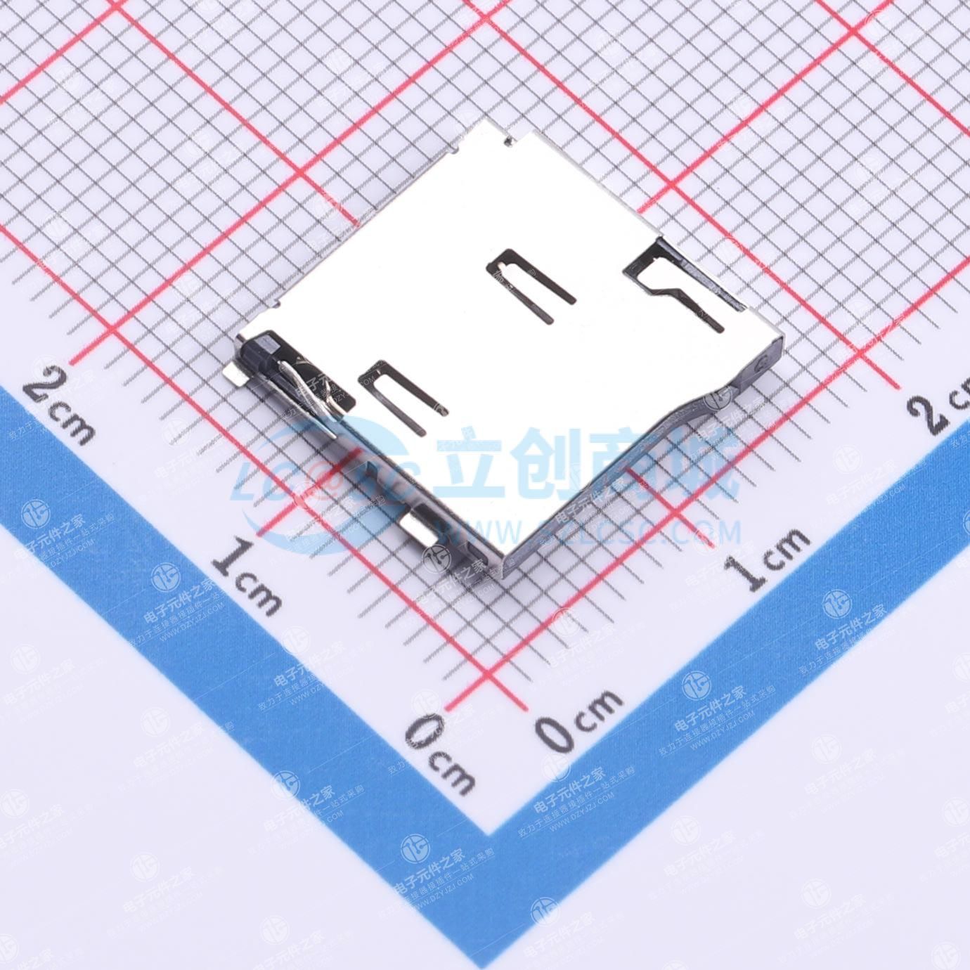 自弹式 MicroSD卡(TF卡) 卡座