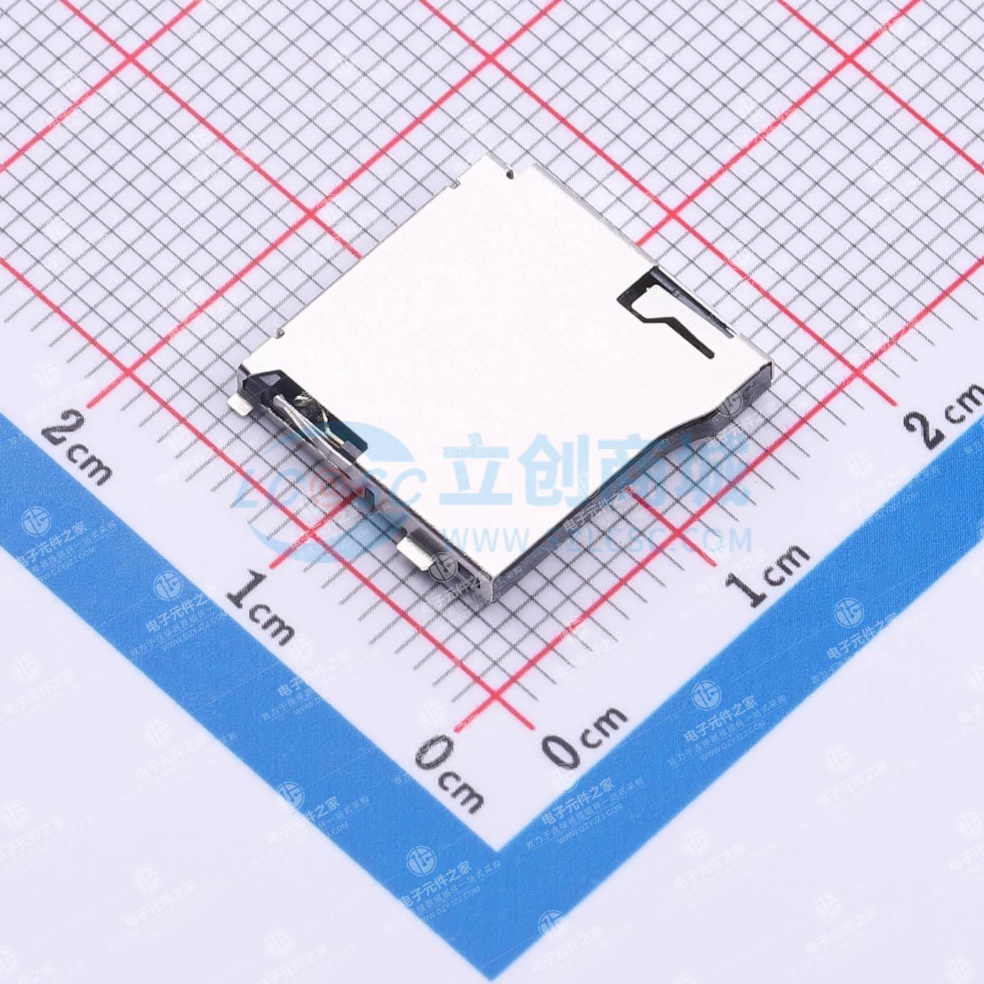 自弹式 MicroSD卡(TF卡) 卡座