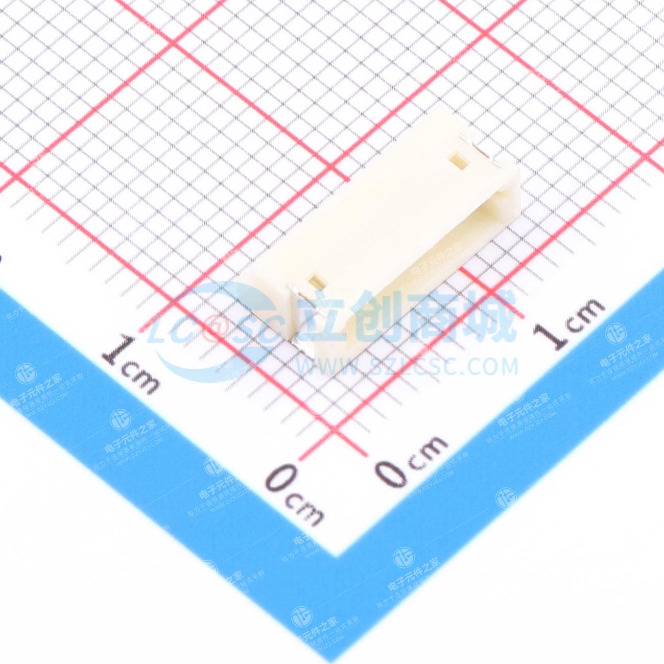 1x6P 间距:1.5mm 卧贴 系列:ZH