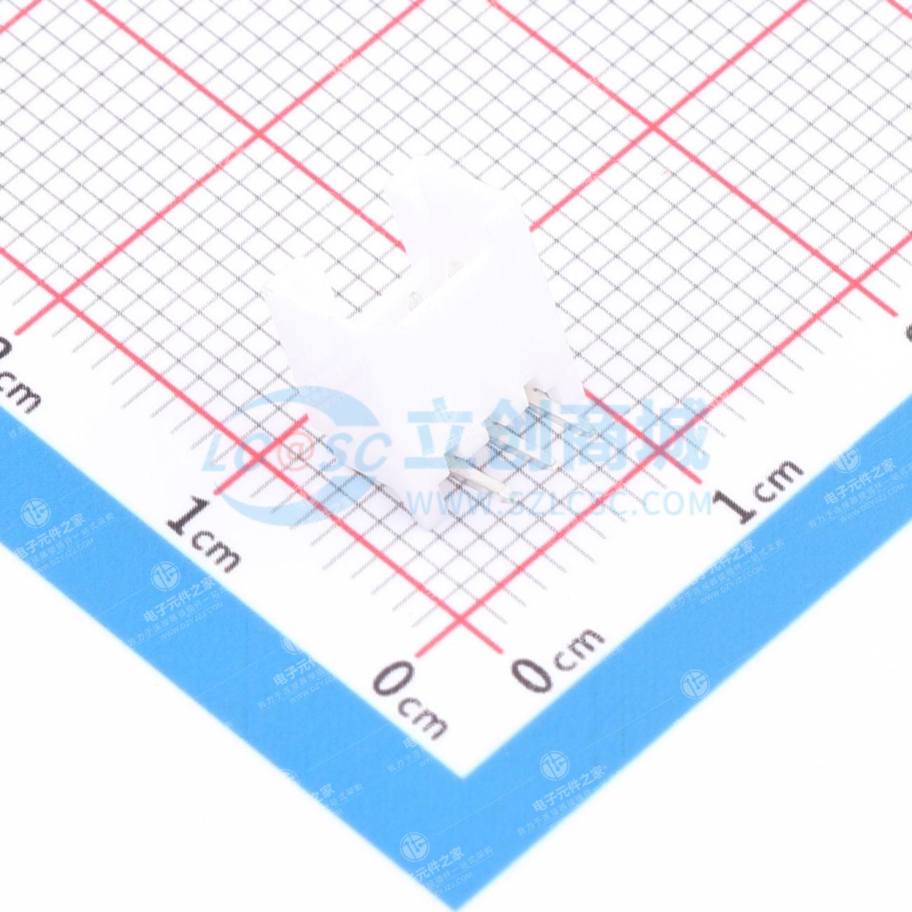 1x3P 间距:2mm 弯插 系列:HY