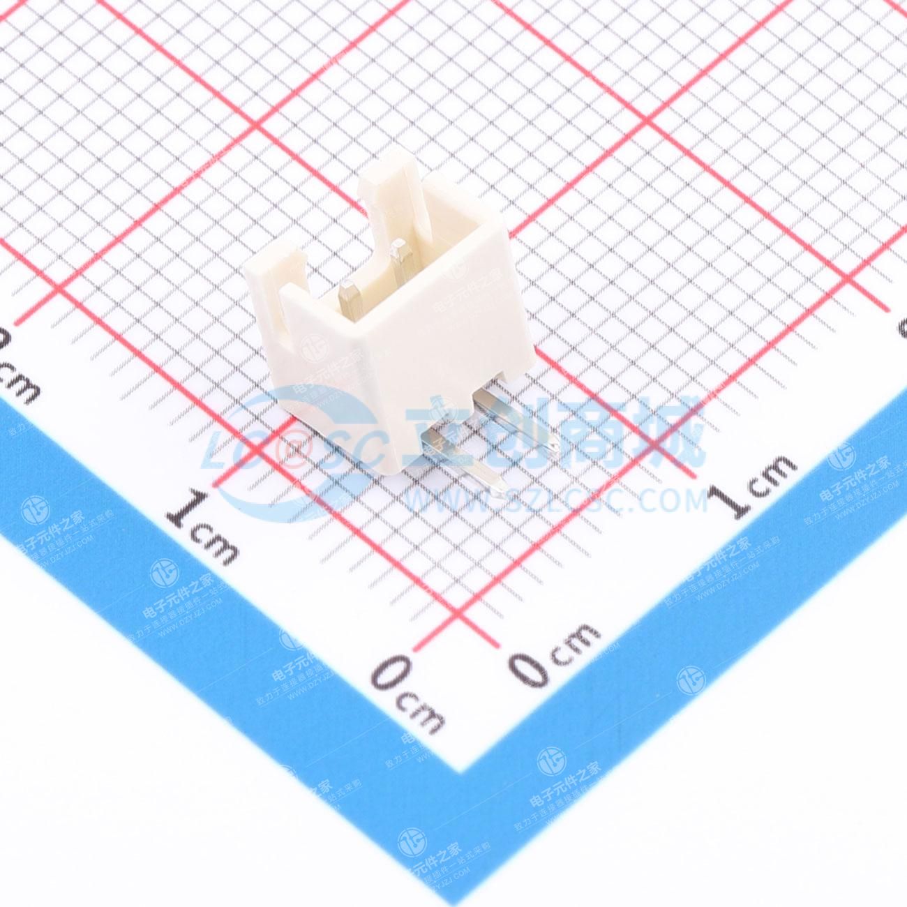 1x2P 间距:2.54mm 弯插 系列:XH