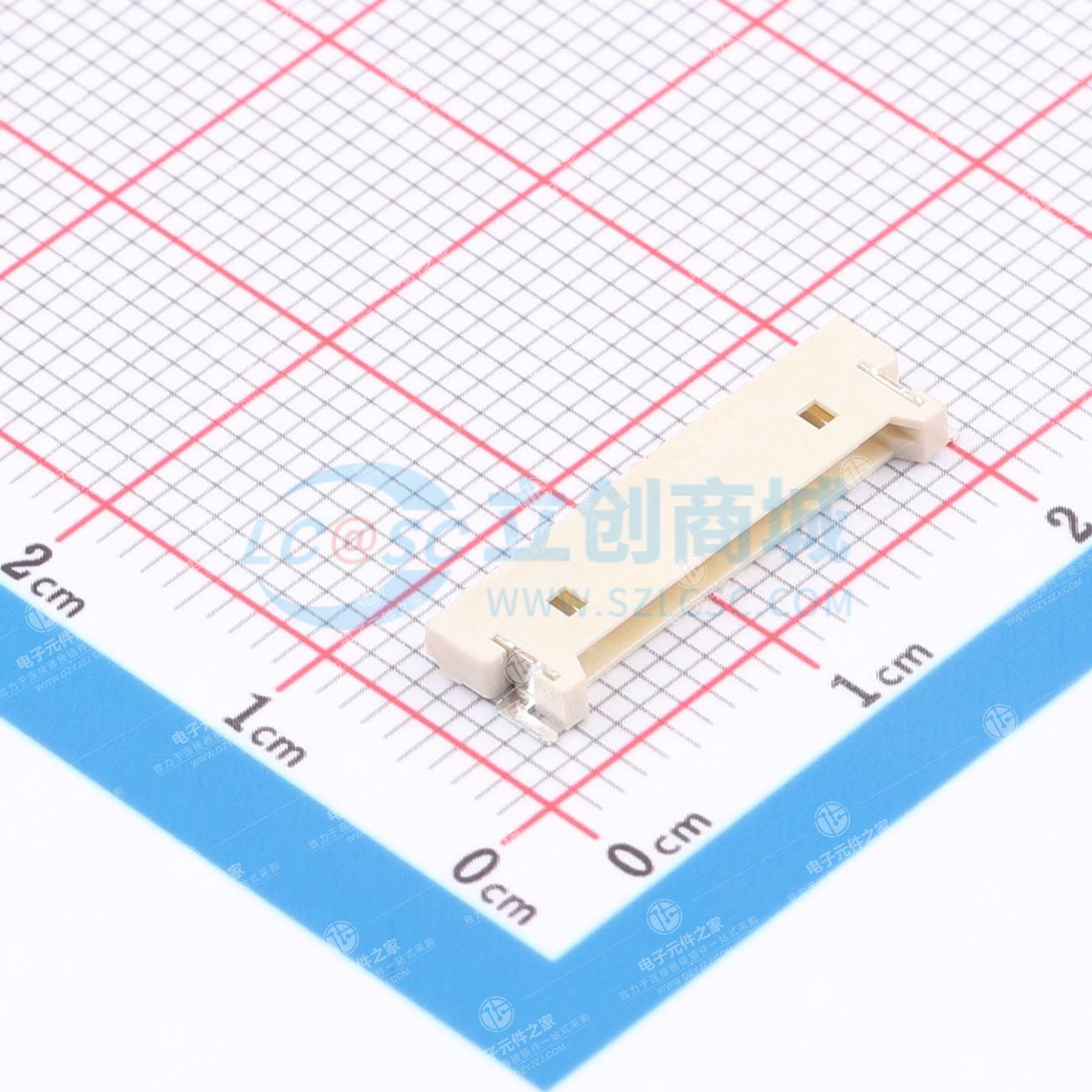 1x11P 间距:1.25mm 卧贴