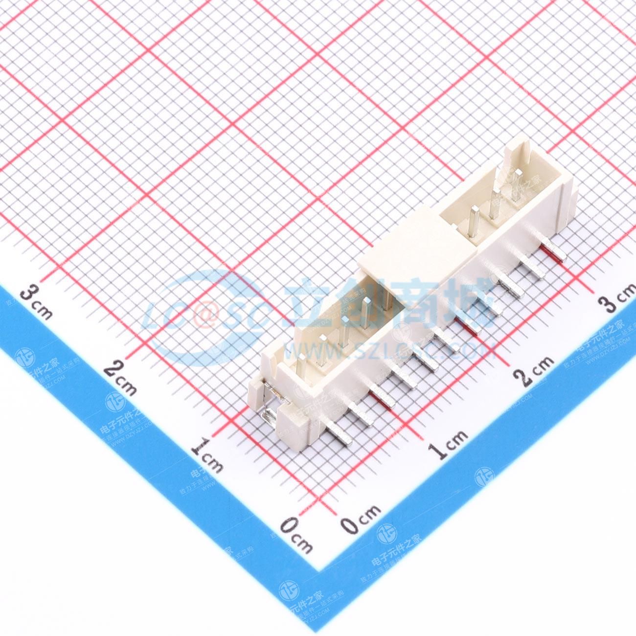 1x11P 间距:2.5mm 立贴 系列:XH